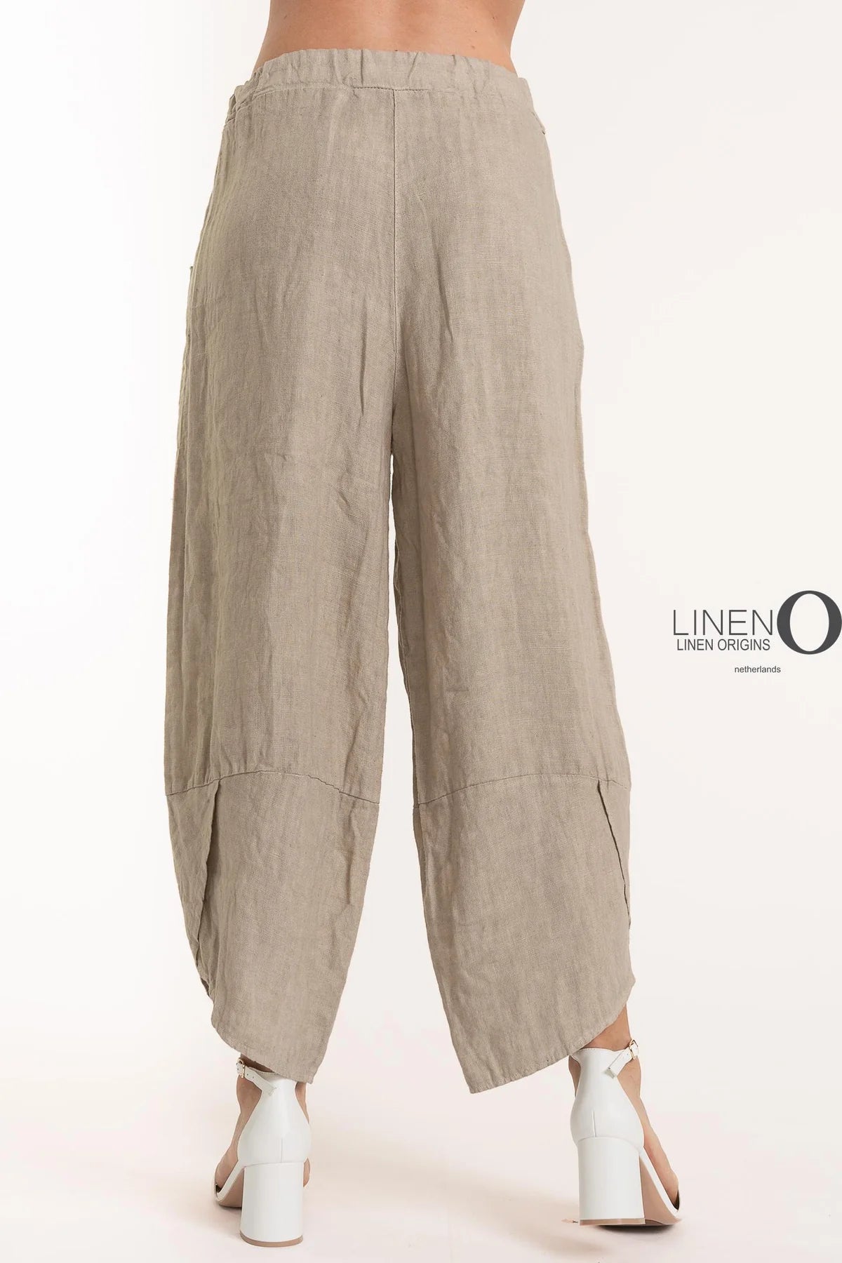 French Linen Pant PT841-148 Natural - LINEN O