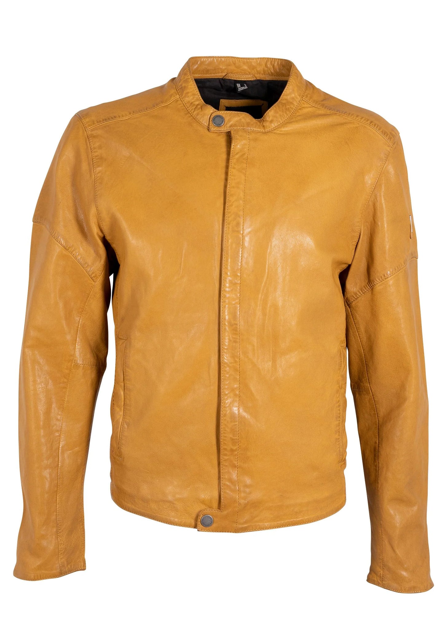 Solvic CF Leather Jacket, Curry