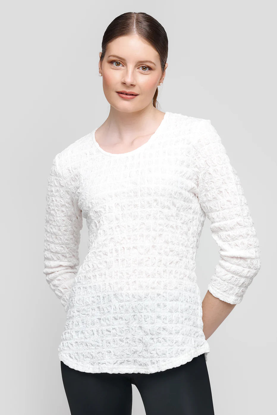 LONG-SLEEVED CREW NECK T-SHIRT CS25-308 UCHUU