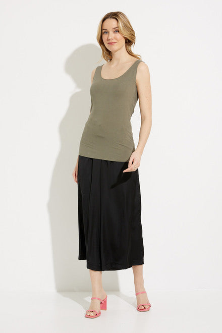 Square Neck Camisole Style 232269 - Joseph Ribkoff - Agave
