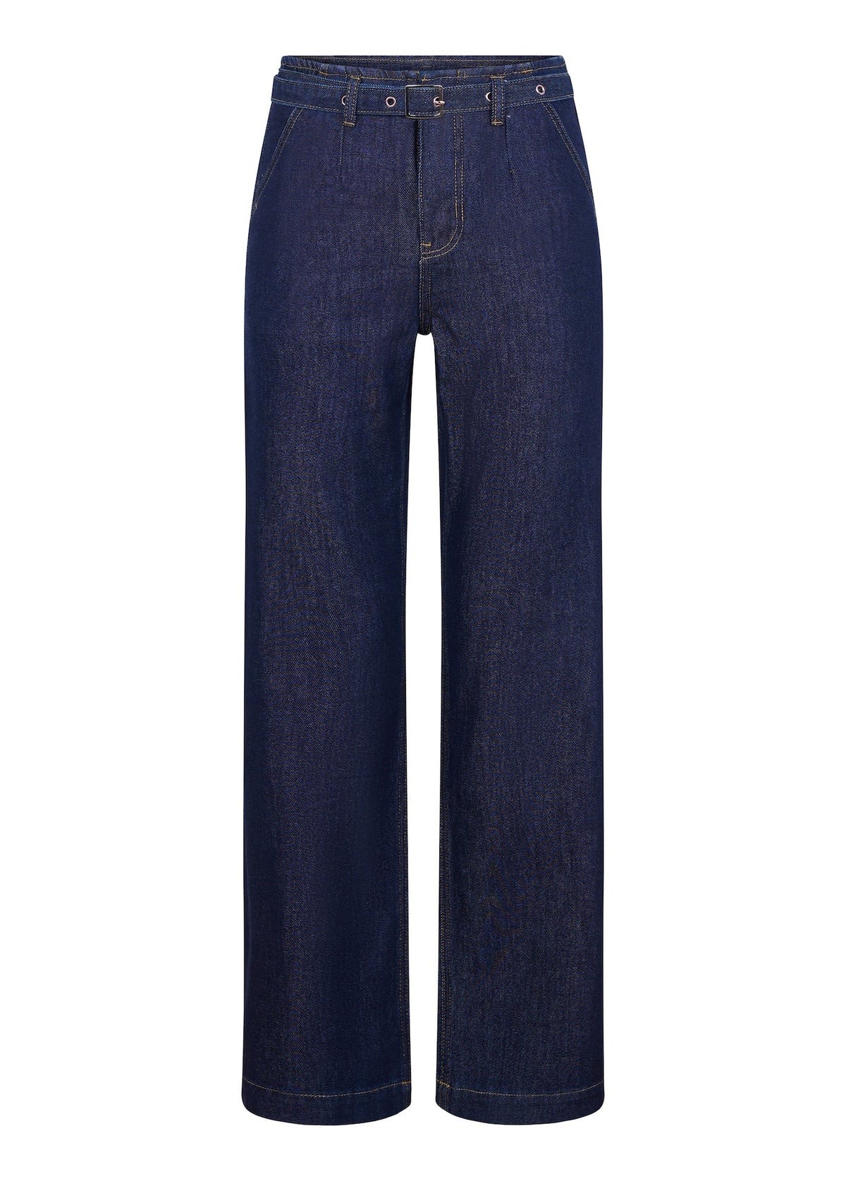 Chloe Straight High Rise Jeans - Midnight - Yoga Jeans