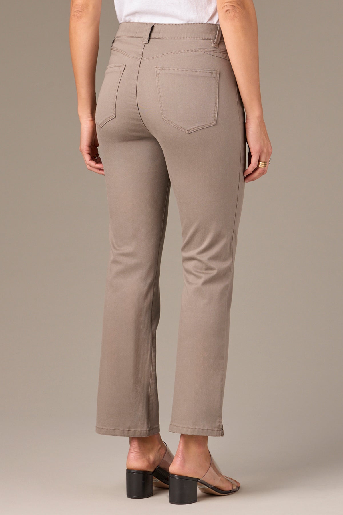 Hi-Rise Straight Leg Slit Pant P1009VMX2 BROL - Wit & Wisdom