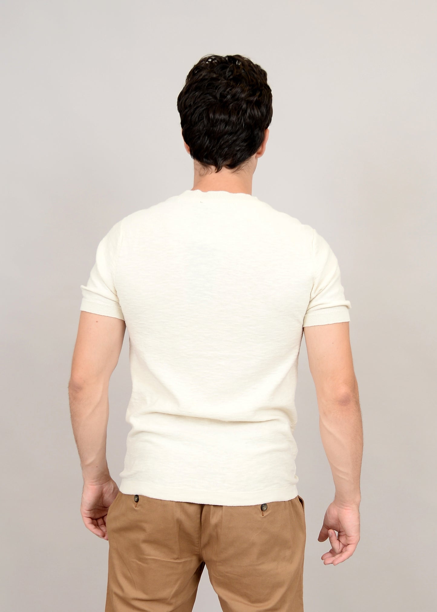 Crew Neck Short Sleeve 56MS369S - HEDGE