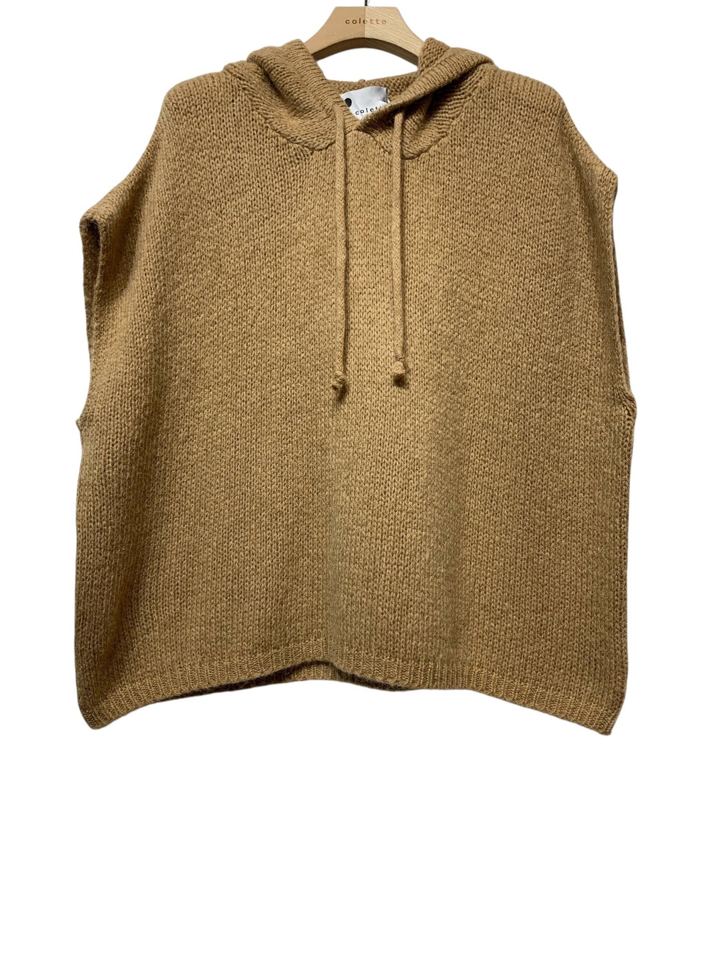 1622A PONCHO FALL WINTER: CAMEL - L&C House