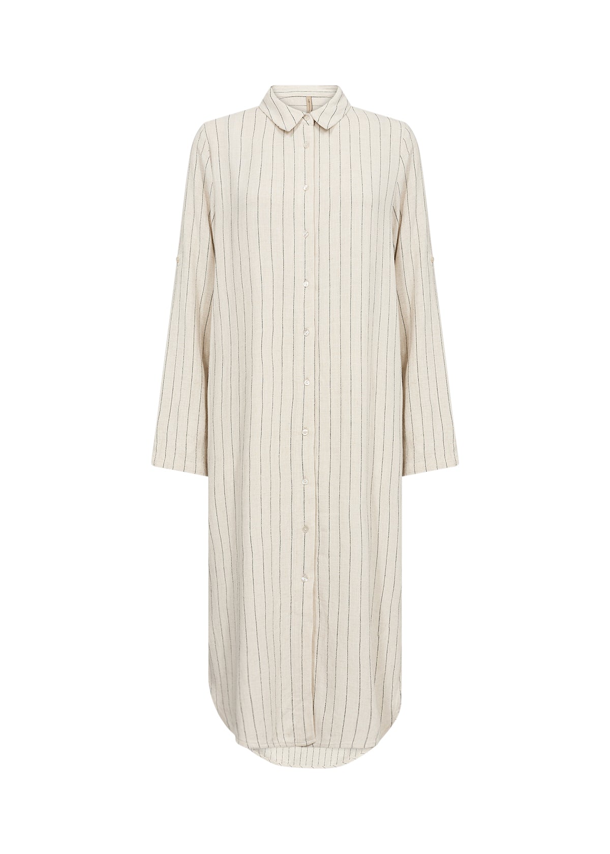 Woven Linen Blend Dress Poula 4 41090-40 - Soya Concept
