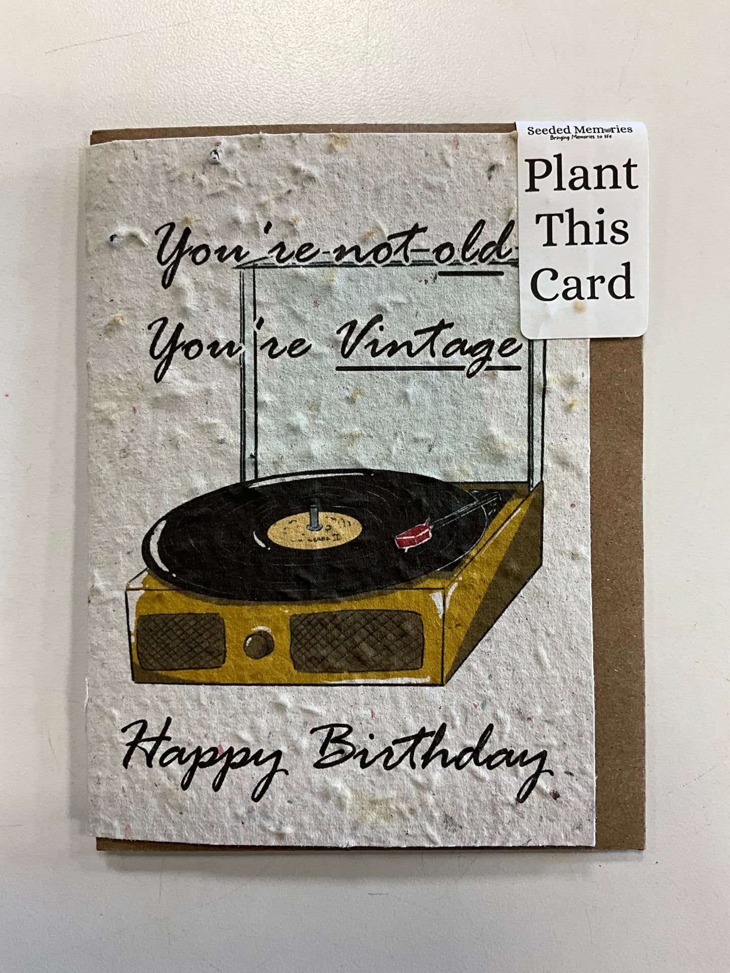 Greeting Card Seeded Memories