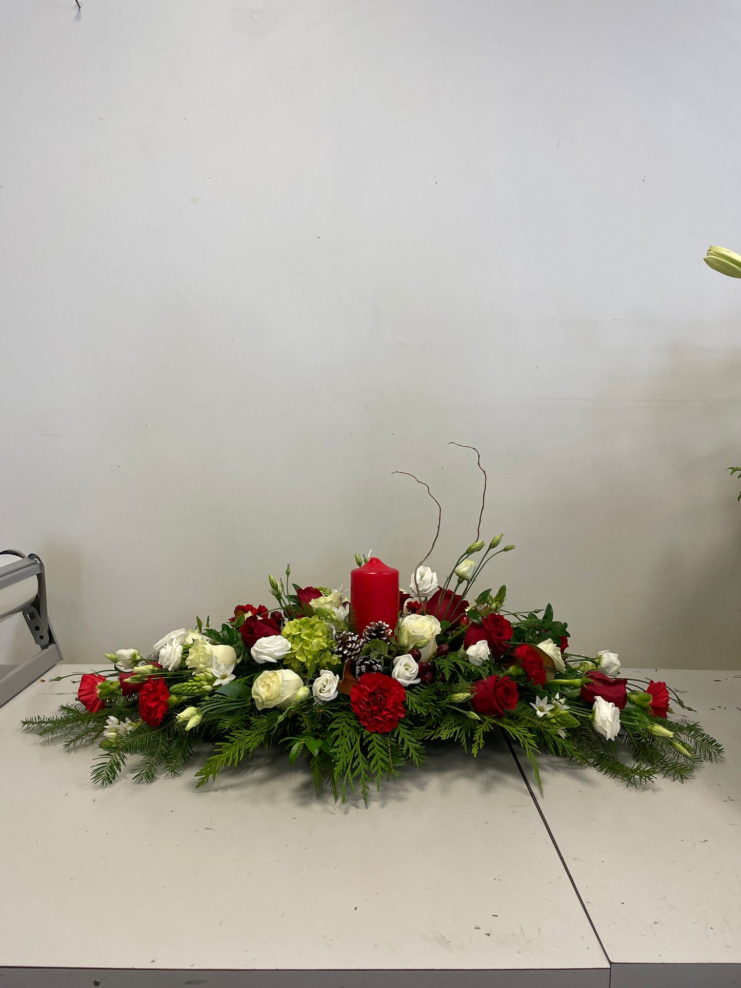 Pillar Candle Centrepiece