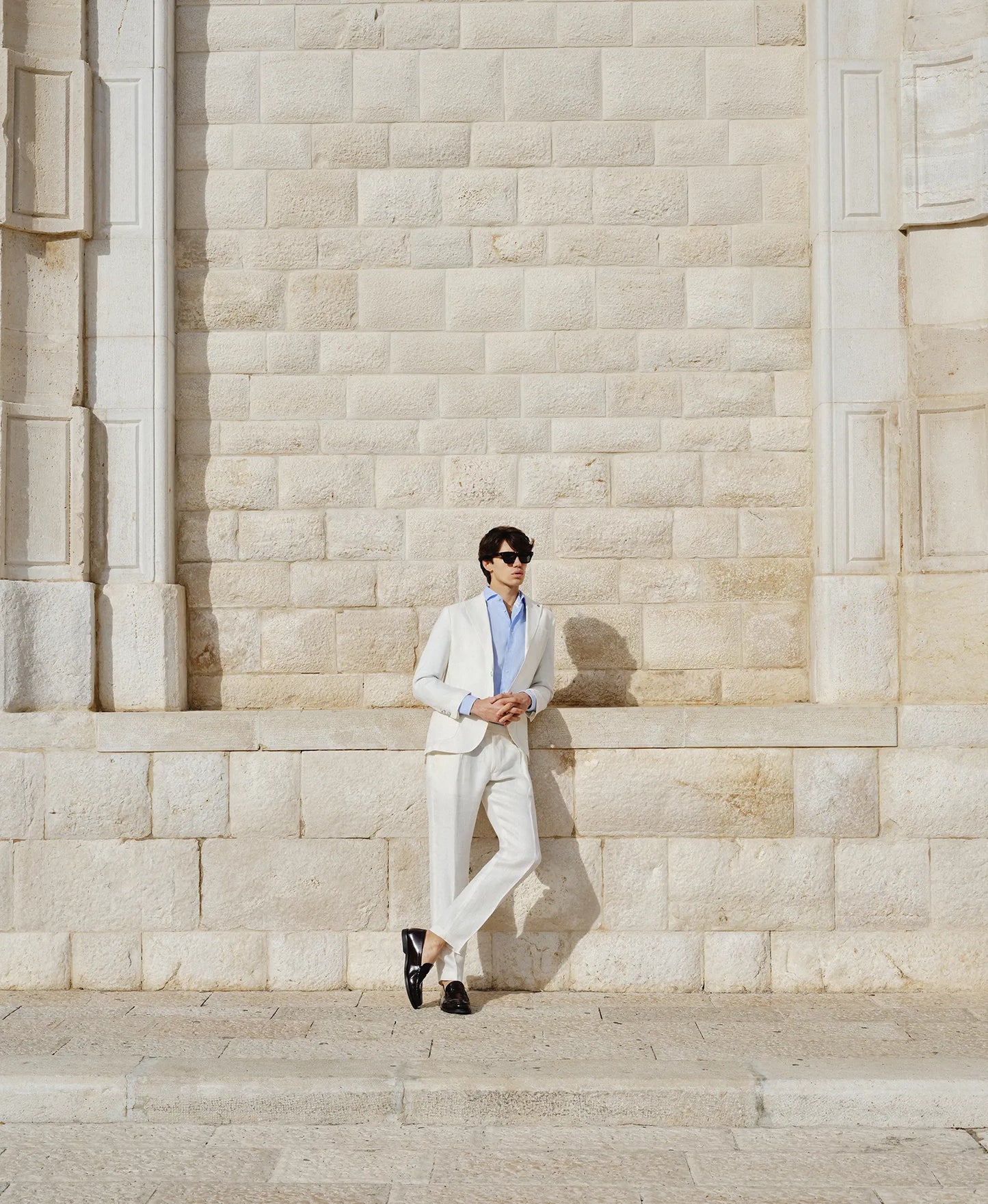 Paul Miranda Blazer Panna GB1374JK