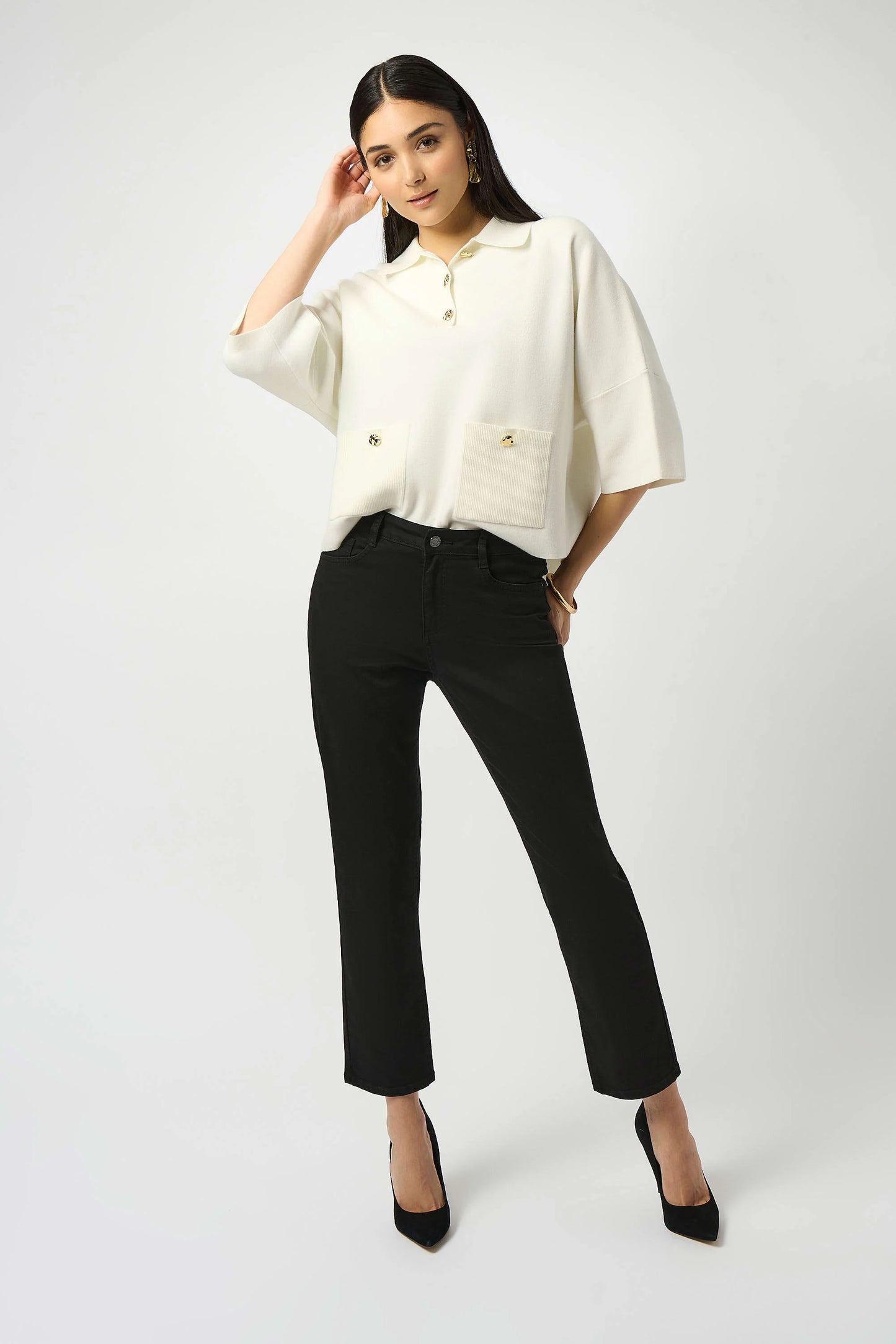 Gia | Classic Slim Fit Stretch Jeans 251966B25 - Joseph Ribkoff