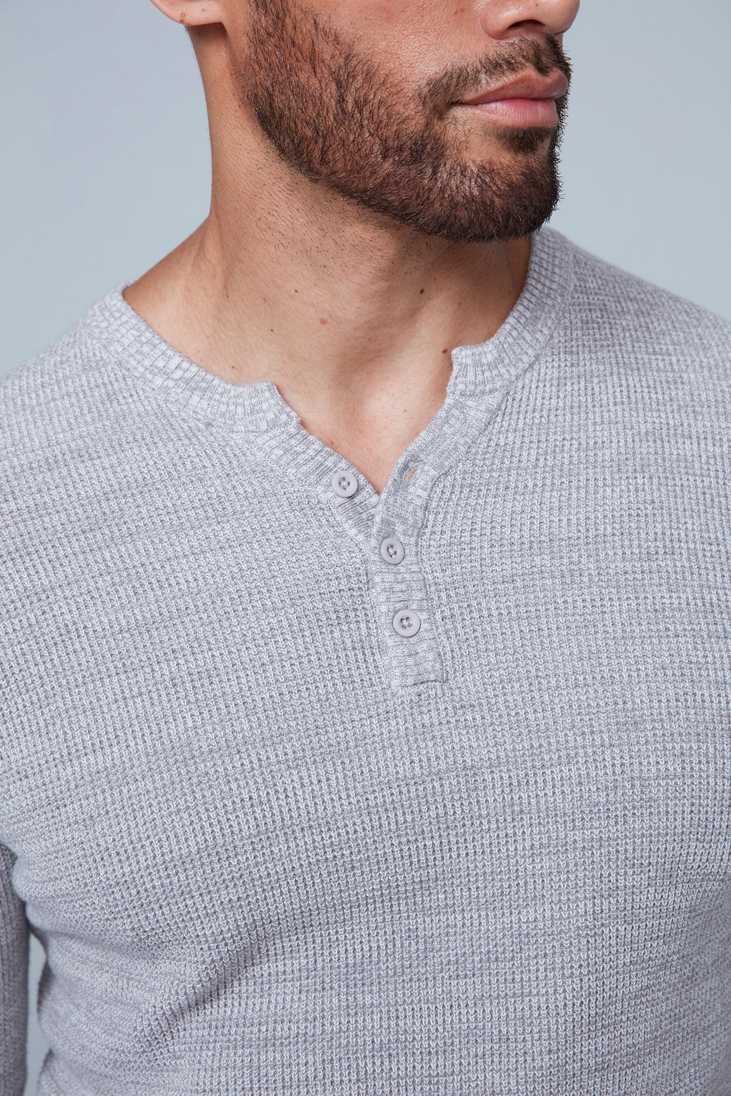 Henley Sweater Cotton - HEDGE