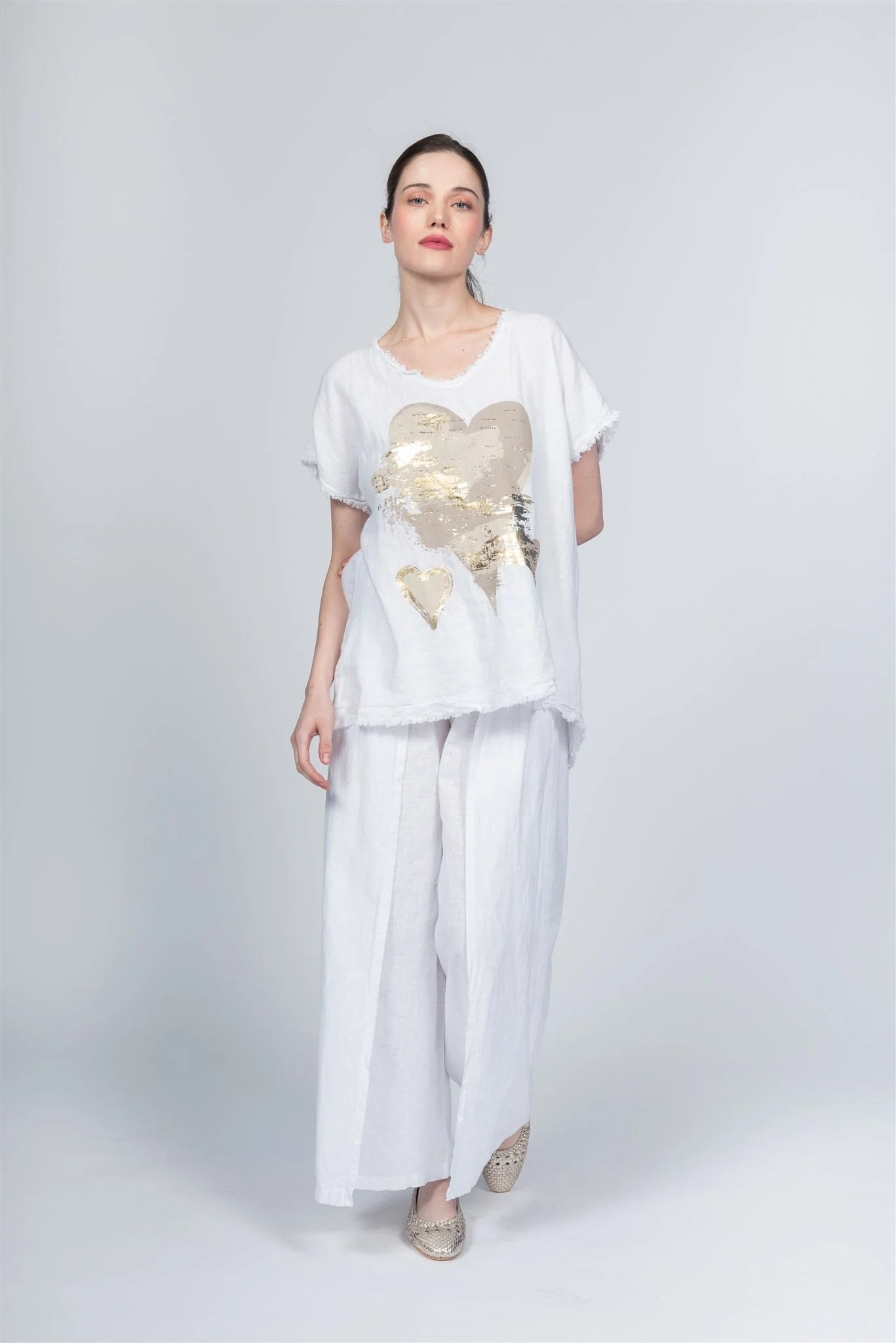 Linen Blend T-shirt MCK2502B/A - Pablo Tricot