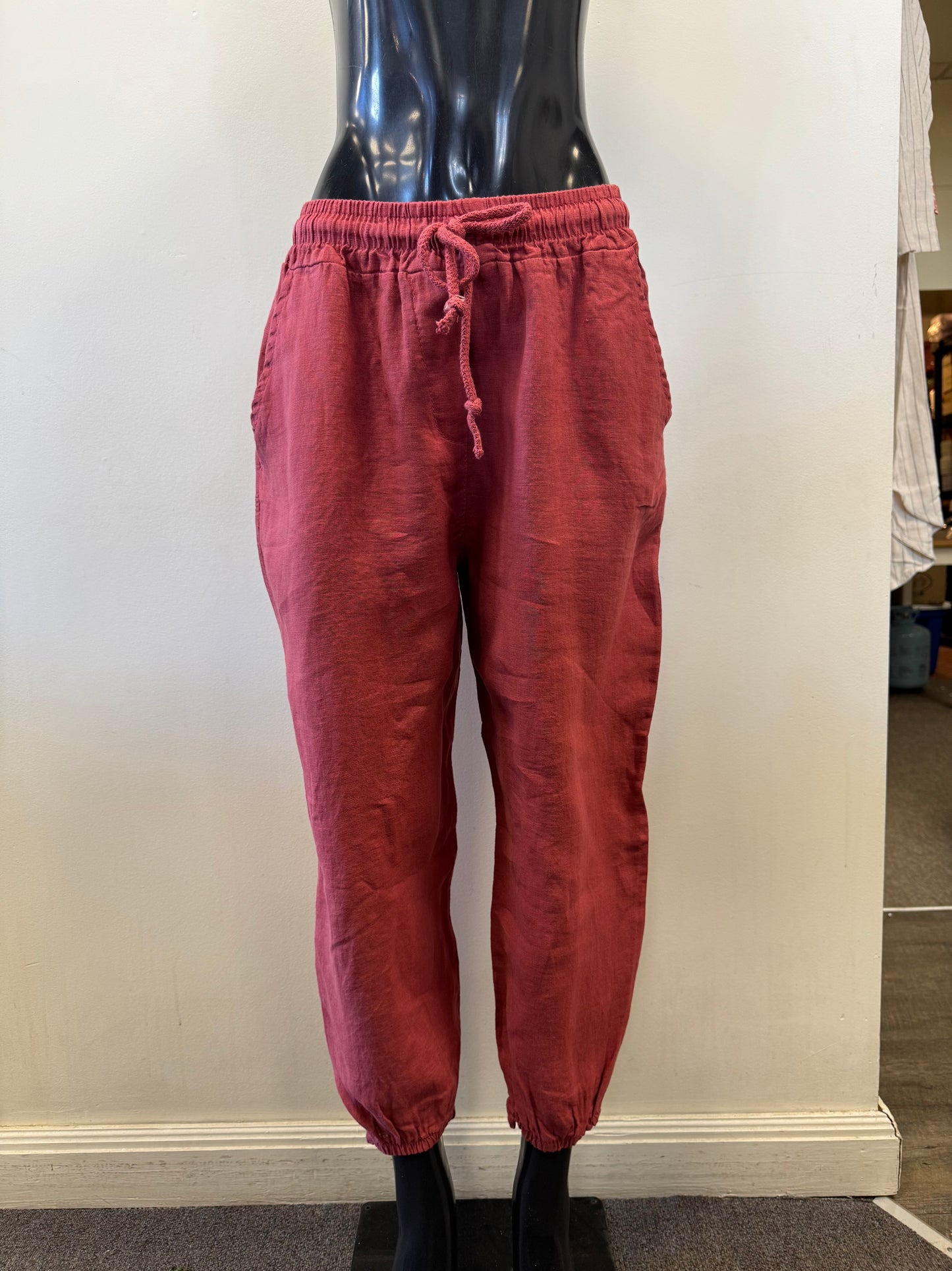 Pants Linen 20836 - Bella Amore