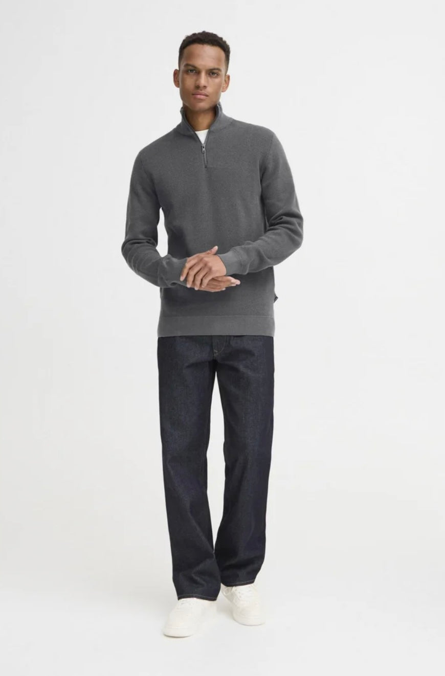 BHBAAL HALF-ZIP KNIT blend -20720124
