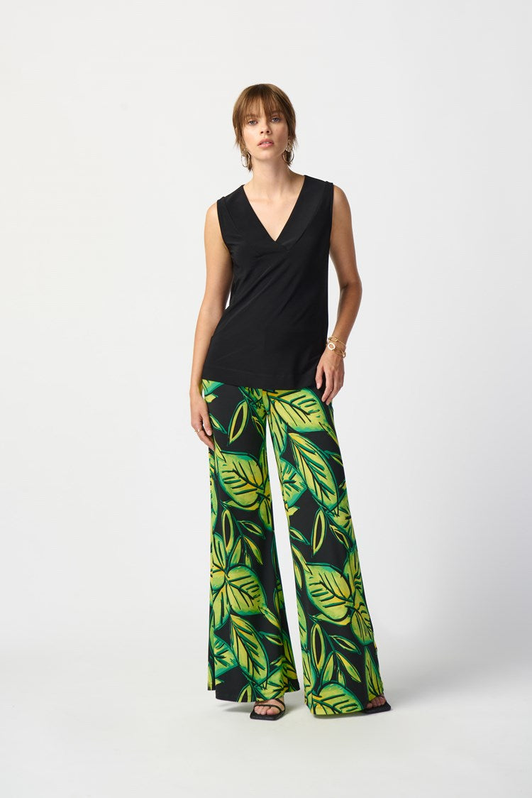 Silky Knit Sleeveless Top 241239 - Joseph Ribkoff - Black