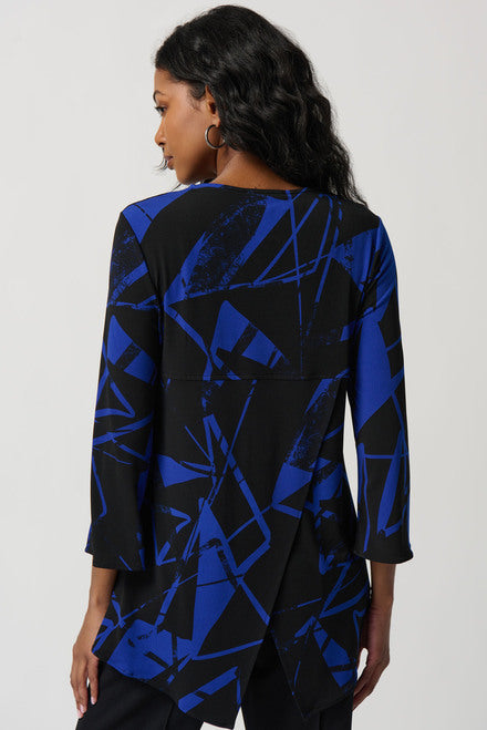 Three-quarter Sleeve Tunic Style 234279- Joseph Ribkoff