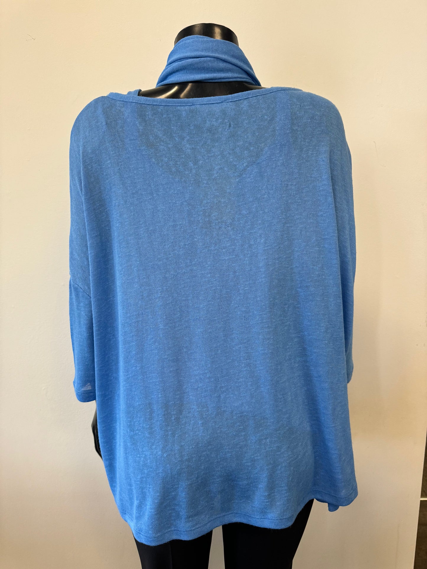 Tank with Cover Top and Scarf - 6551 Marble