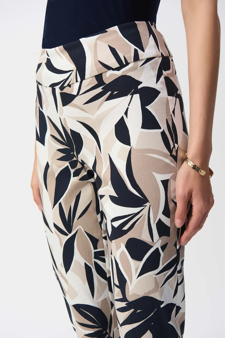 Millennium Tropical Print Slim Fit Pants 251001 Joseph Ribkoff