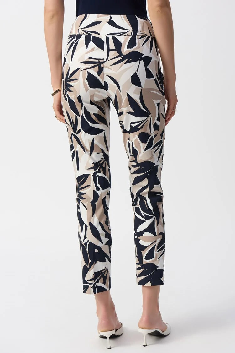Millennium Tropical Print Slim Fit Pants 251001 Joseph Ribkoff
