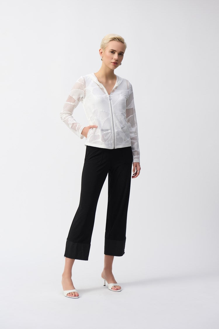 Novelty Knit Straight Fit Jacket 251215 - Joseph Ribkoff
