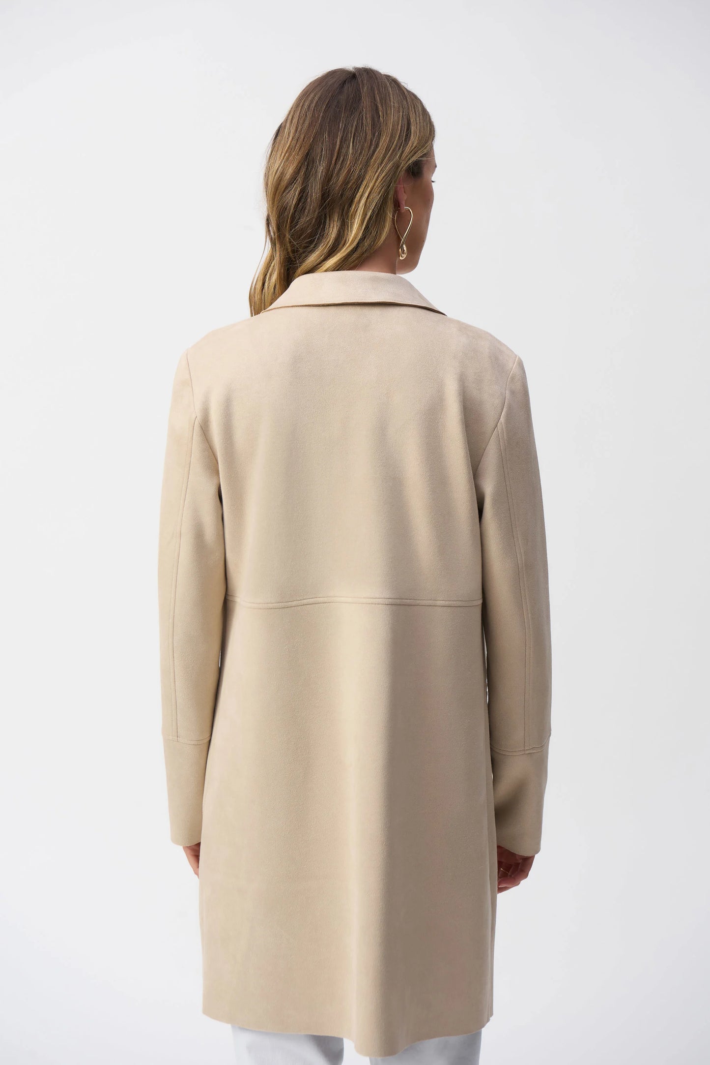 Scuba Suede Straight Jacket 251941 - Joseph Ribkoff