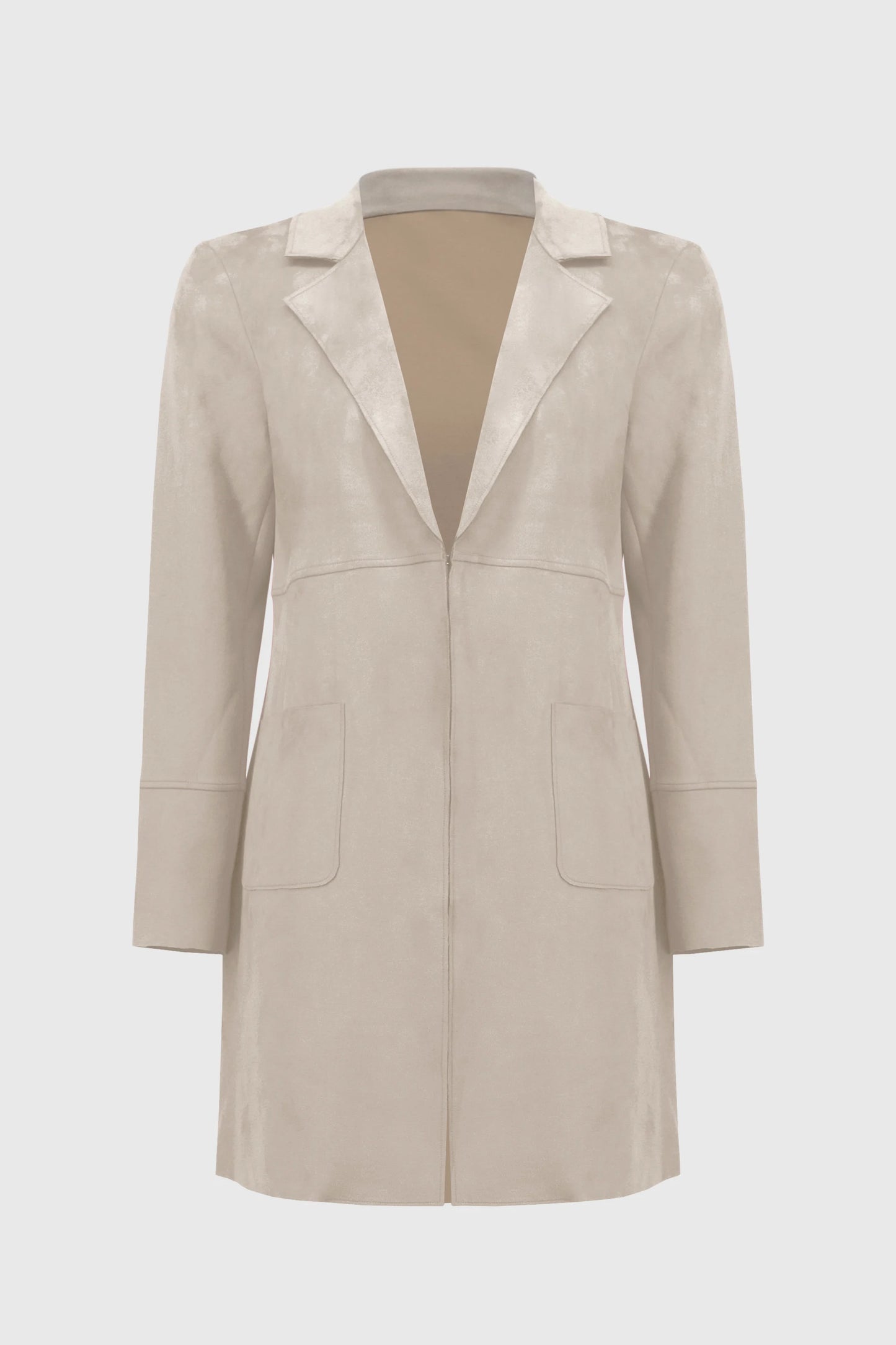 Scuba Suede Straight Jacket 251941 - Joseph Ribkoff