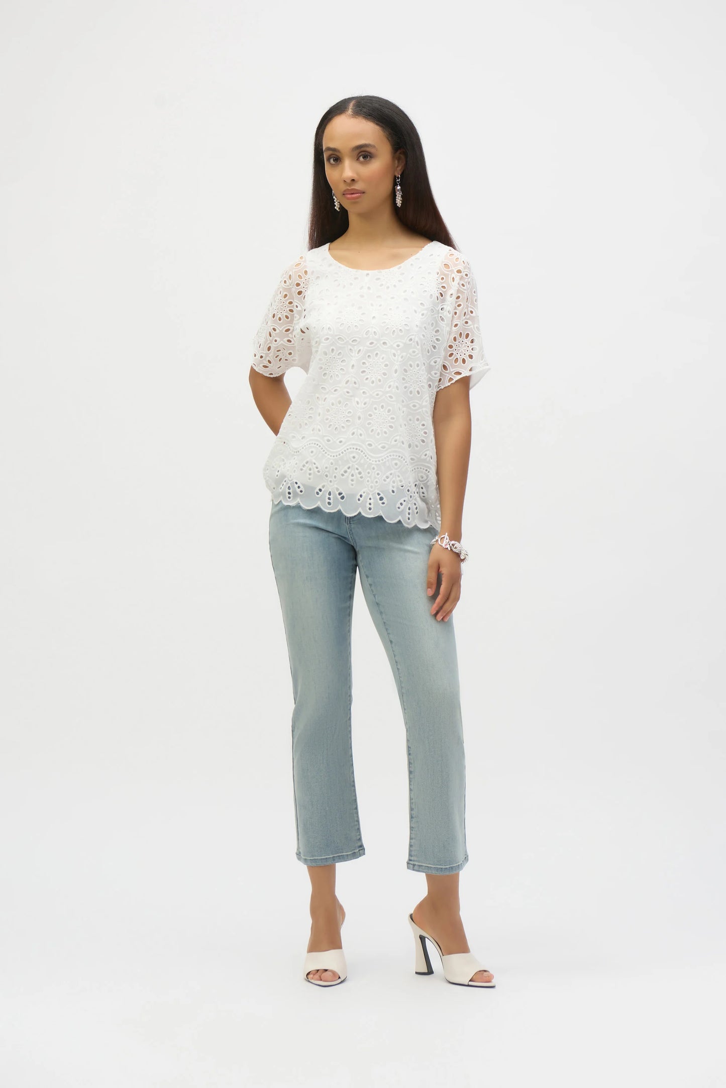 Margot | Classic Straight Leg Stretch Jeans 252926 Joseph Ribkoff