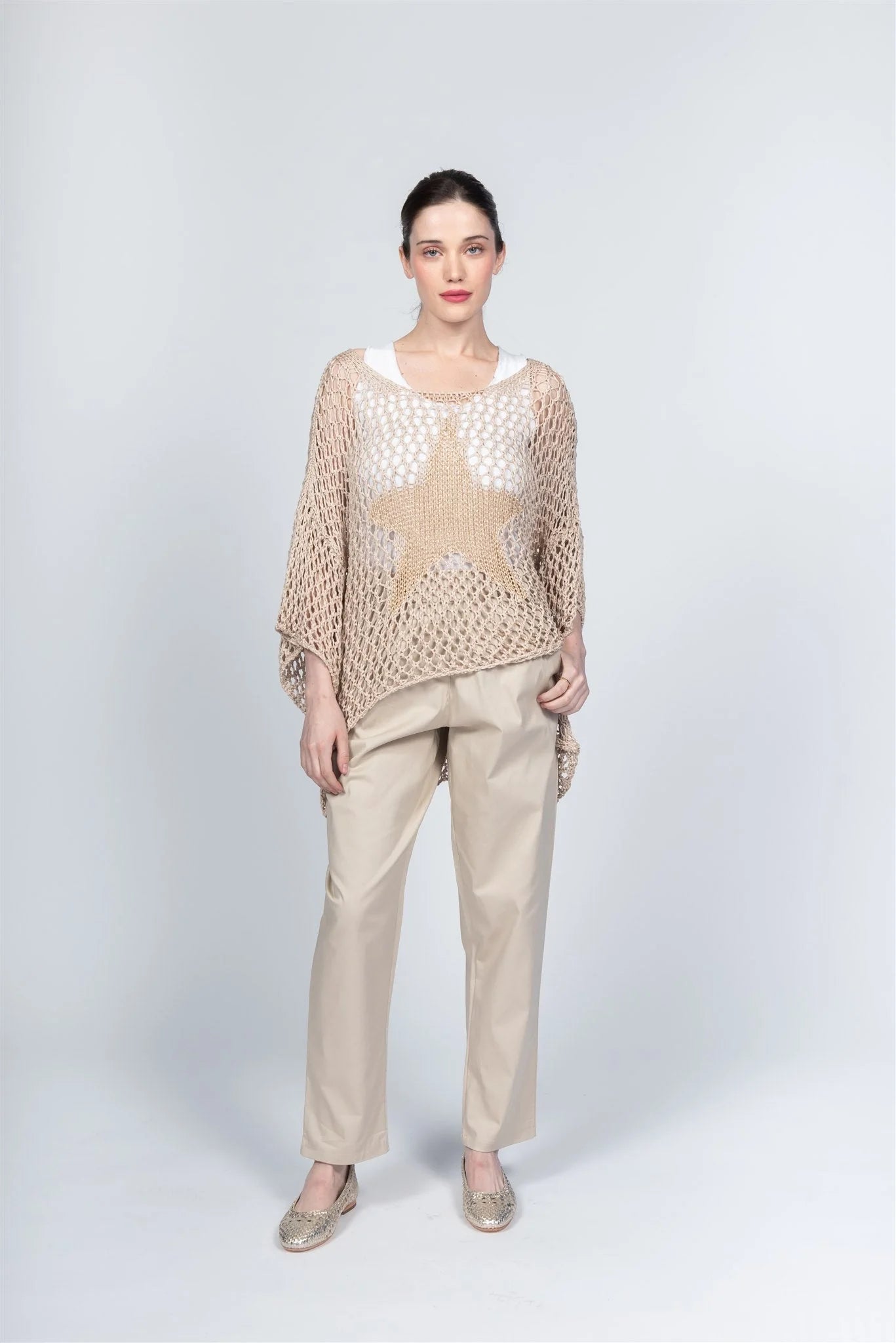 Pants with Belt LX38551 - Pablo Tricot