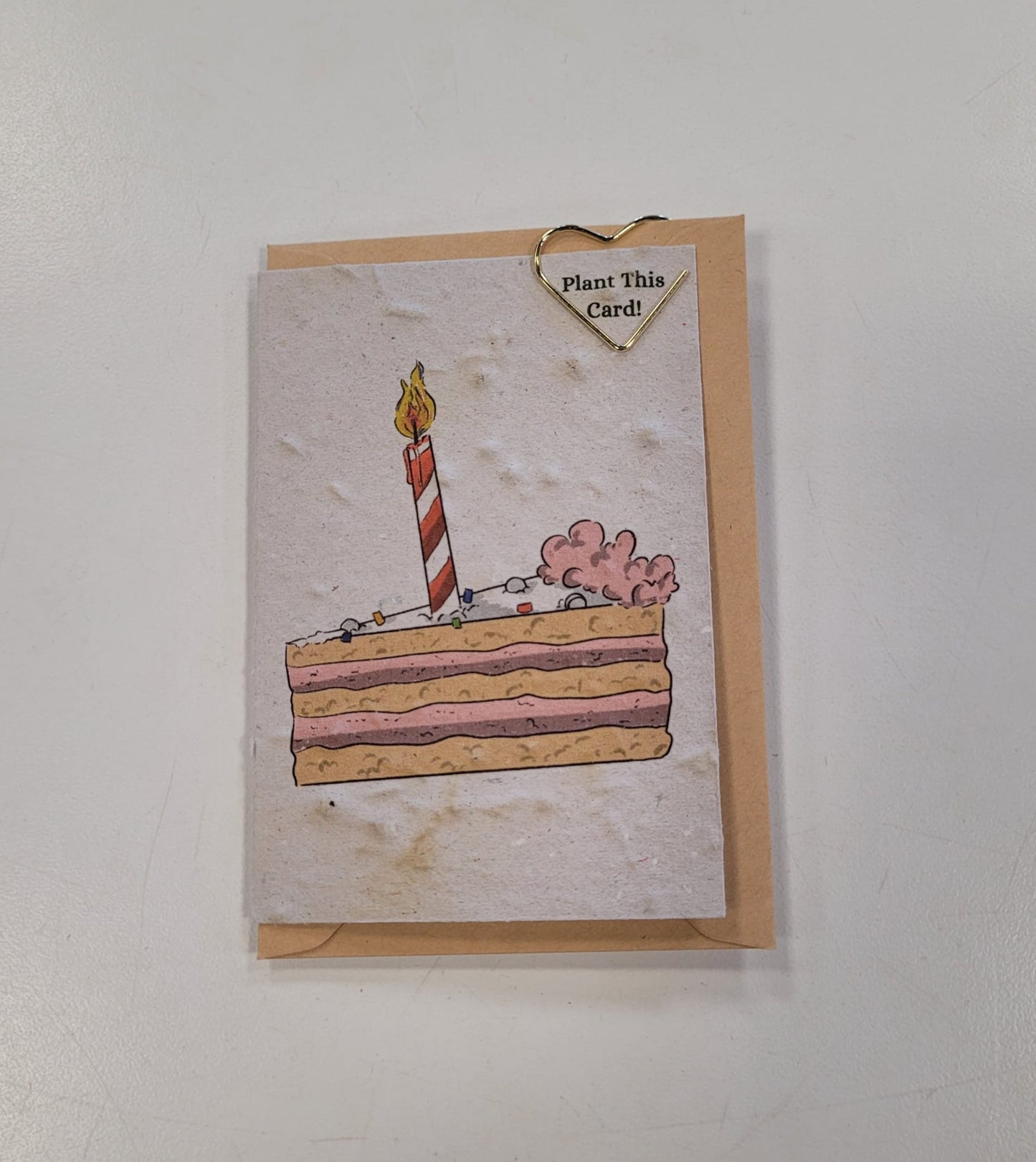 Mini Greeting Card Seeded Memories