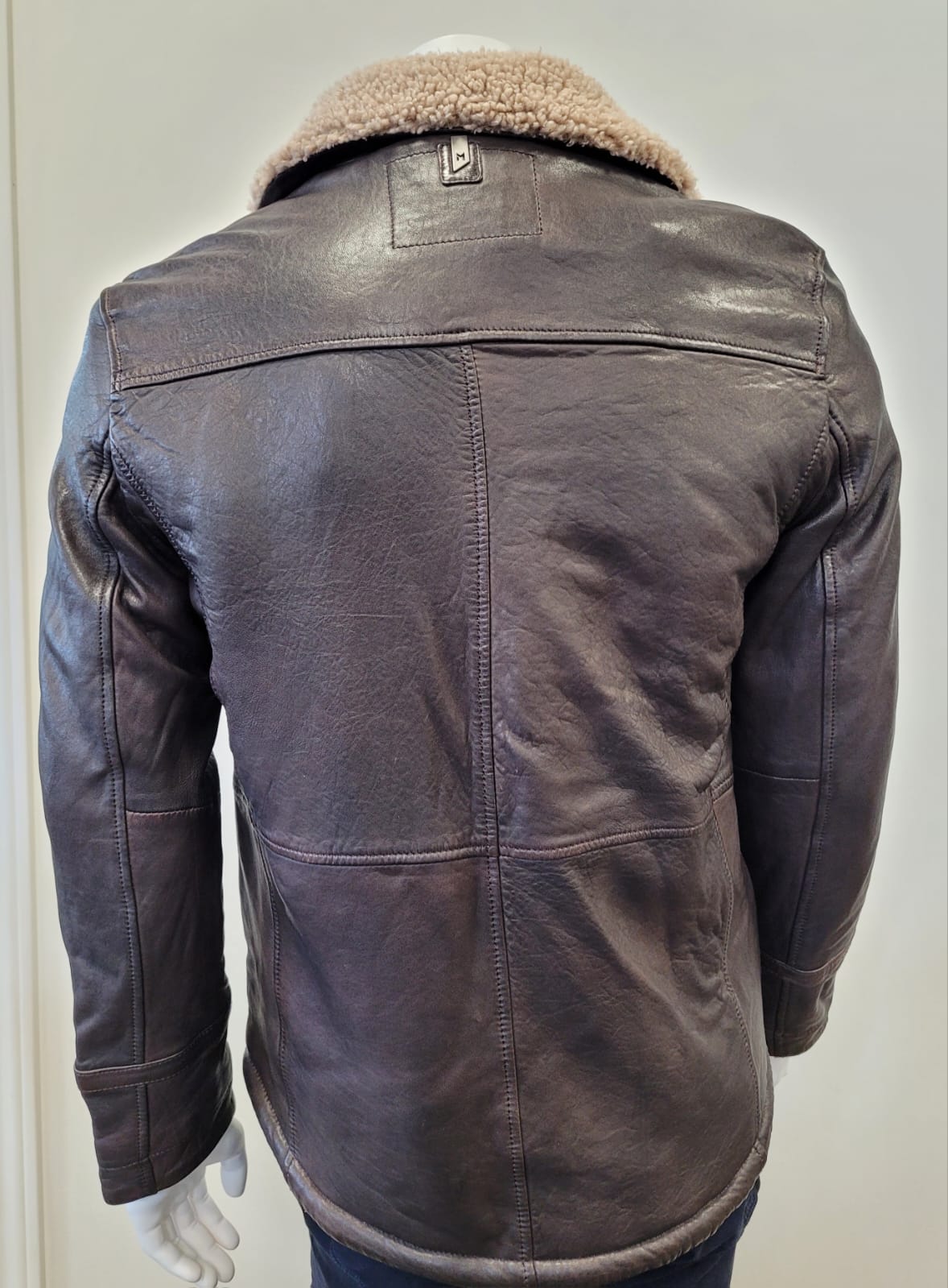 Nuuko UF Men’s Leather Jacket -Mauritius Leather