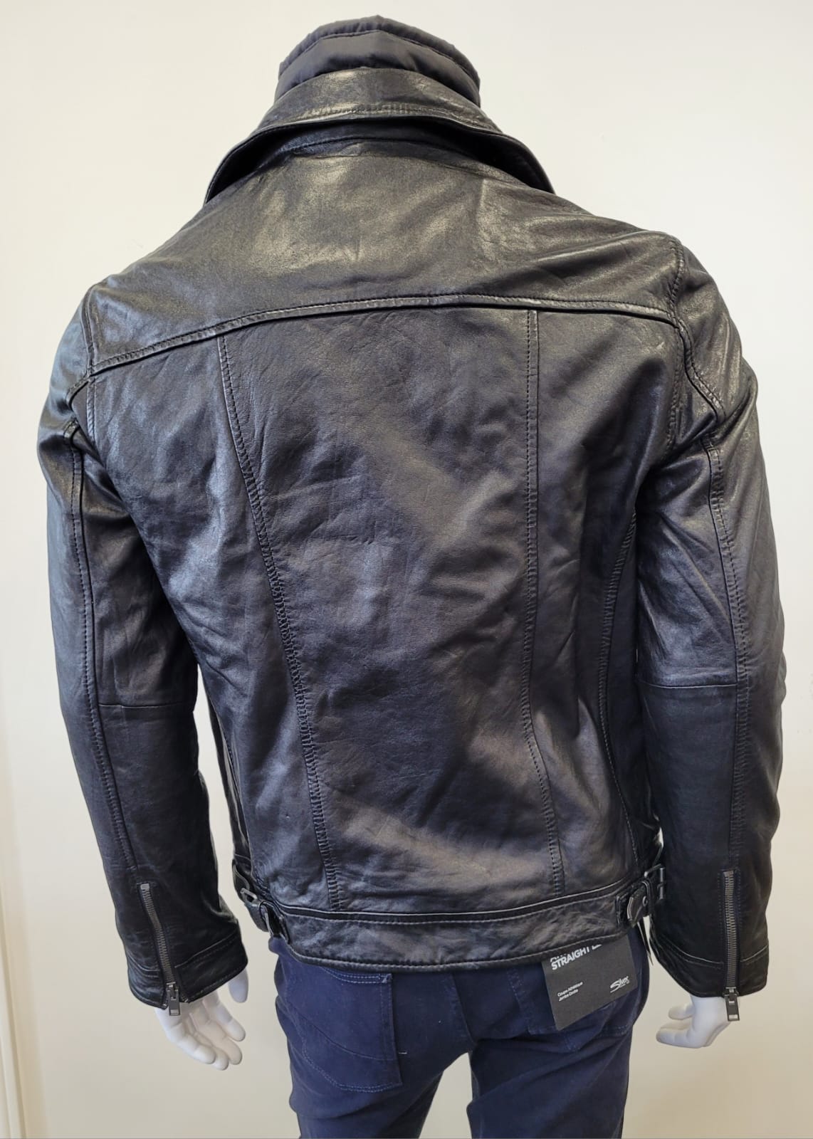 Bain UF Men’s Leather Jacket -Mauritius Leather