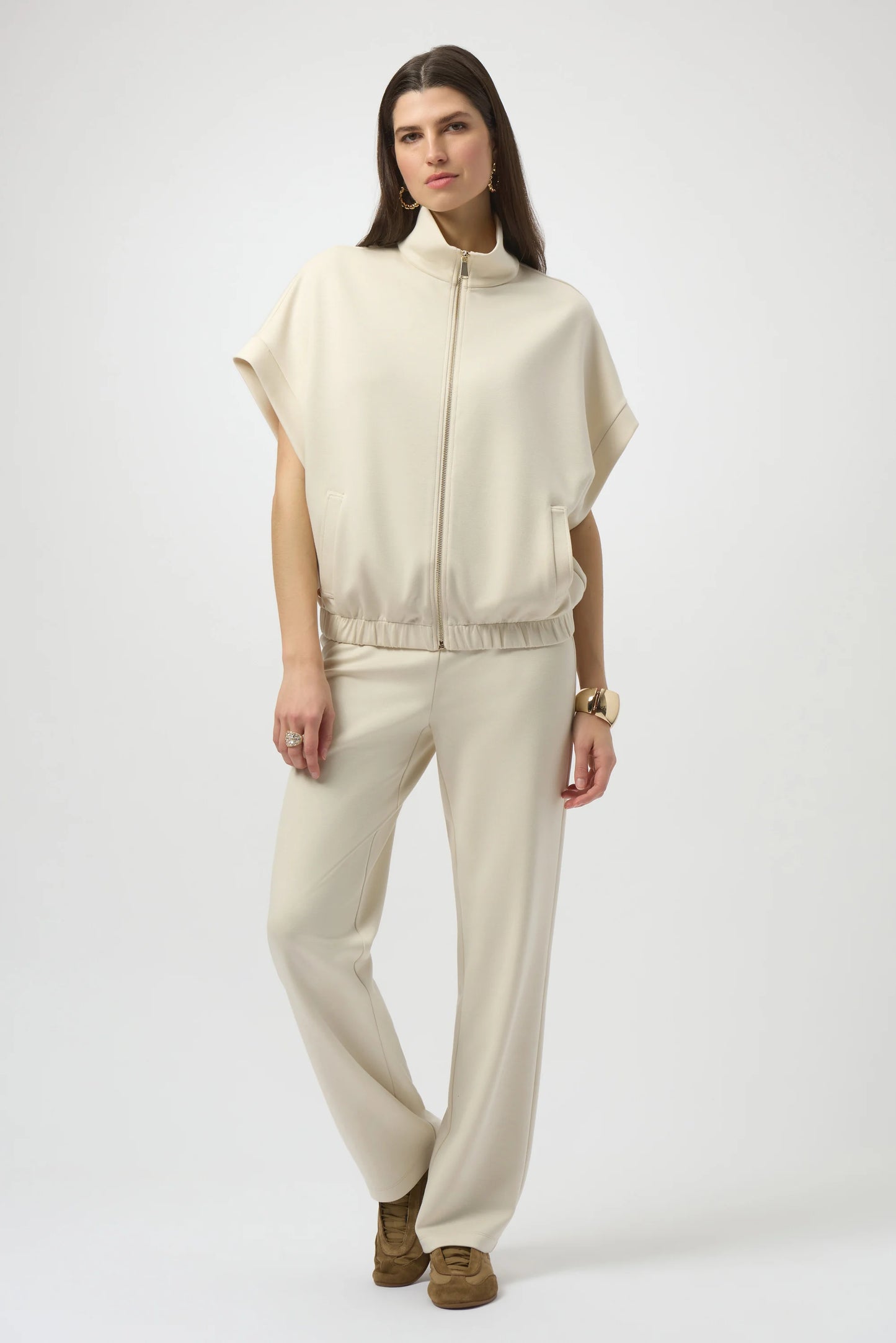 Scuba Jersey Boxy Jacket 254145