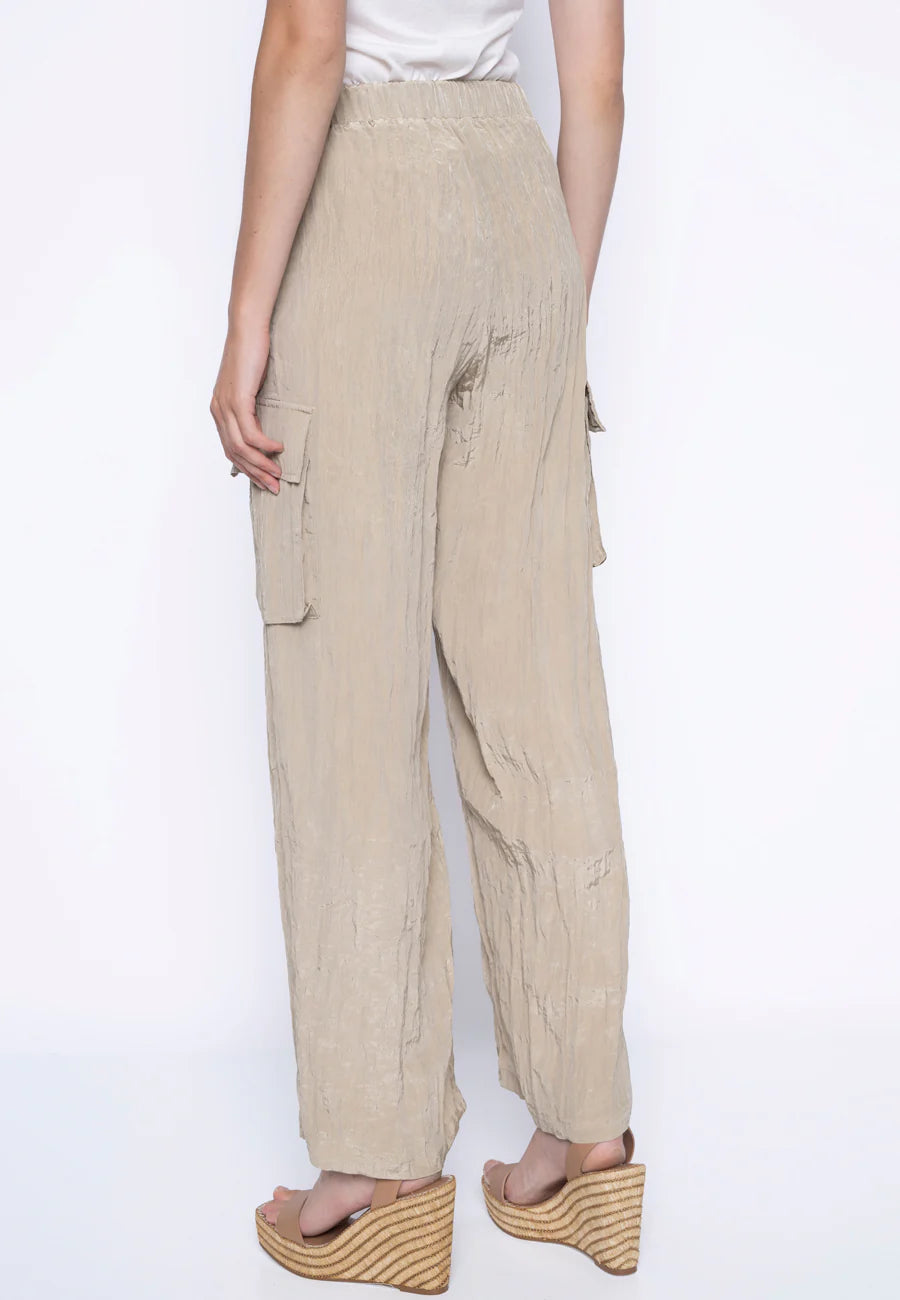 Wide-Leg Cargo Pants GM027 - PICADILLY