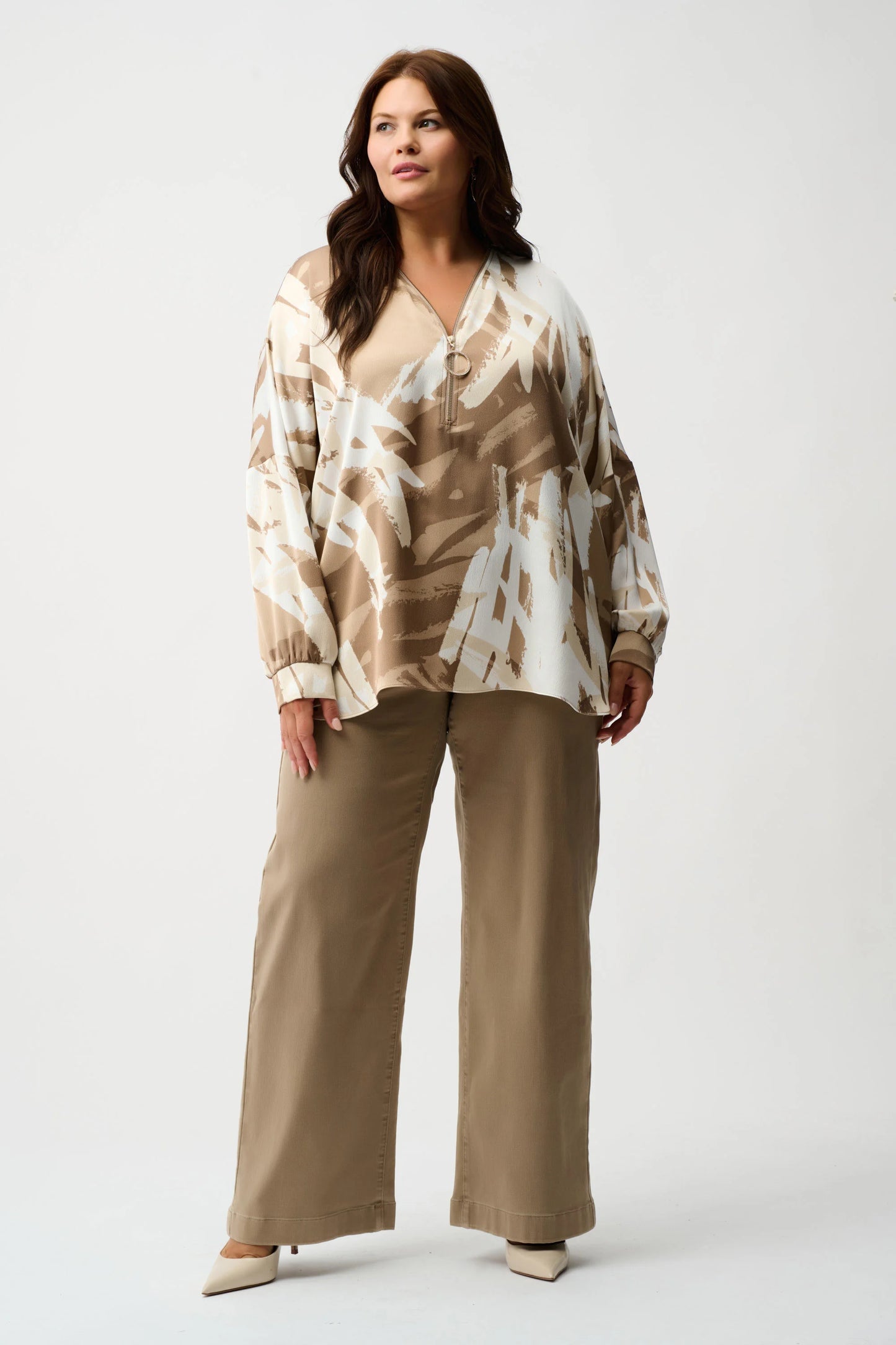 Classic Wide Leg Pull-On Jeans 254919