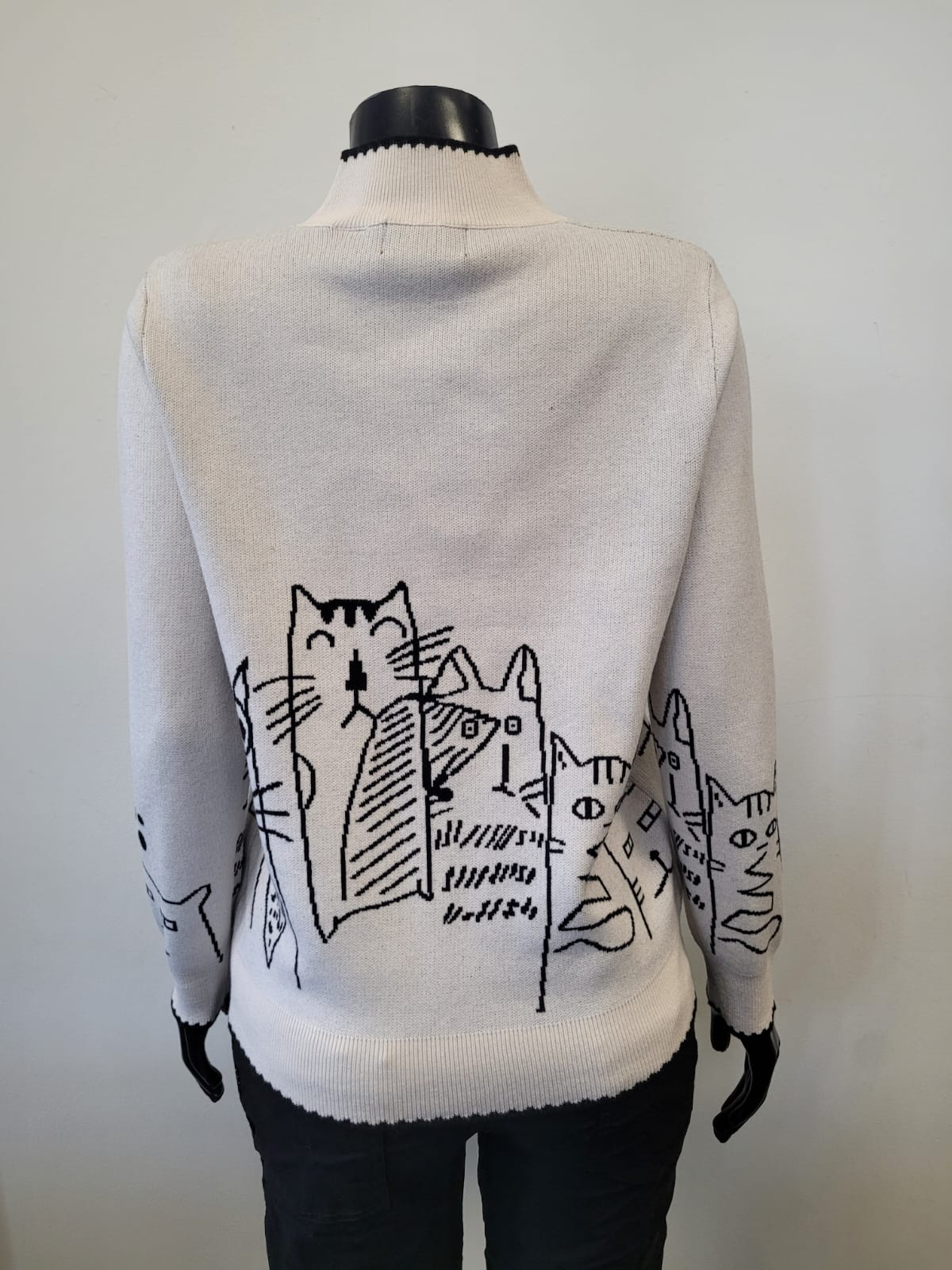 Knit Cat Lady Sweater -eternelle