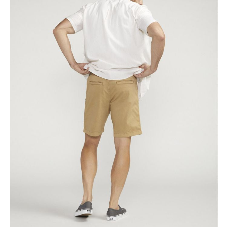 Pull-On Chino Short M52155CBT639 - Silver Jeans Co.