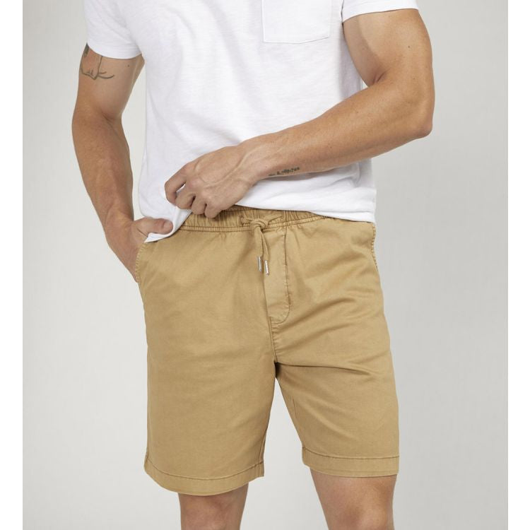 Pull-On Chino Short M52155CBT639 - Silver Jeans Co.