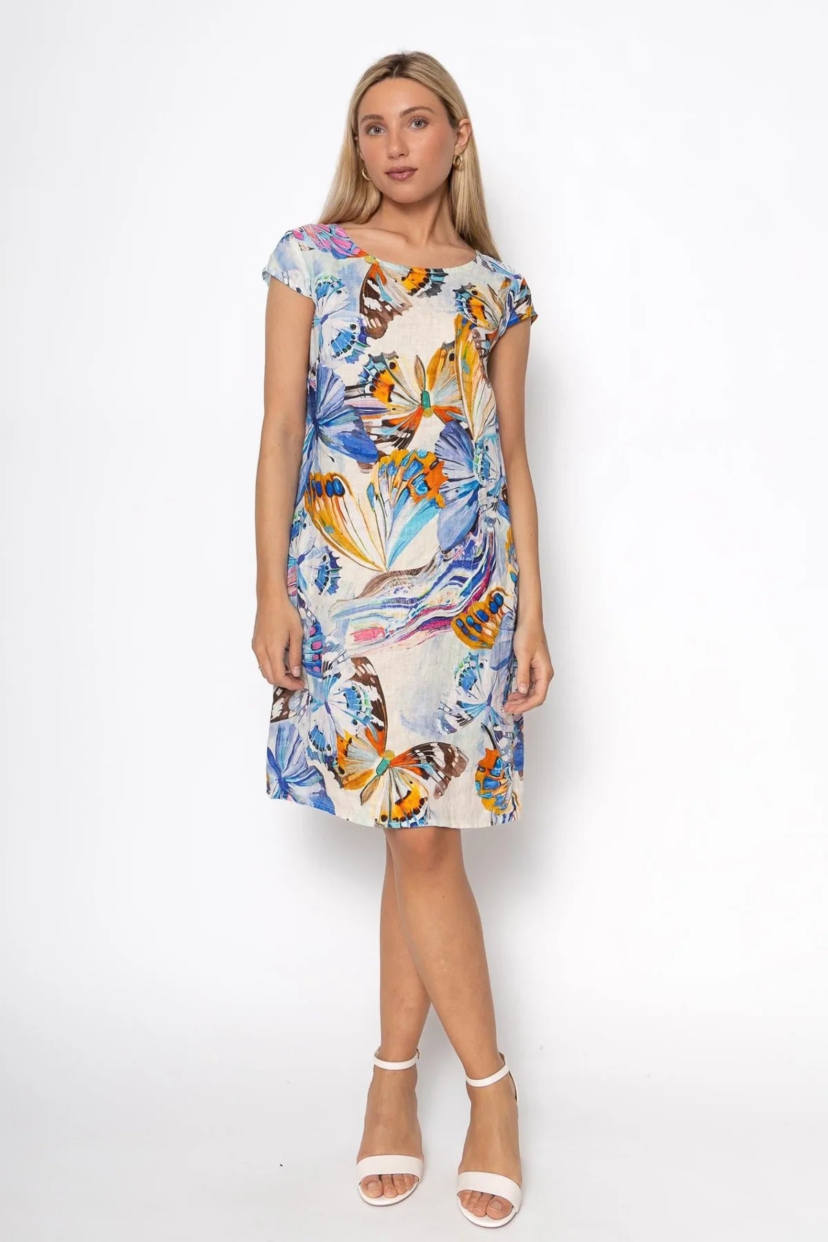 French Linen Dress TP1499-128 - Linen Luv