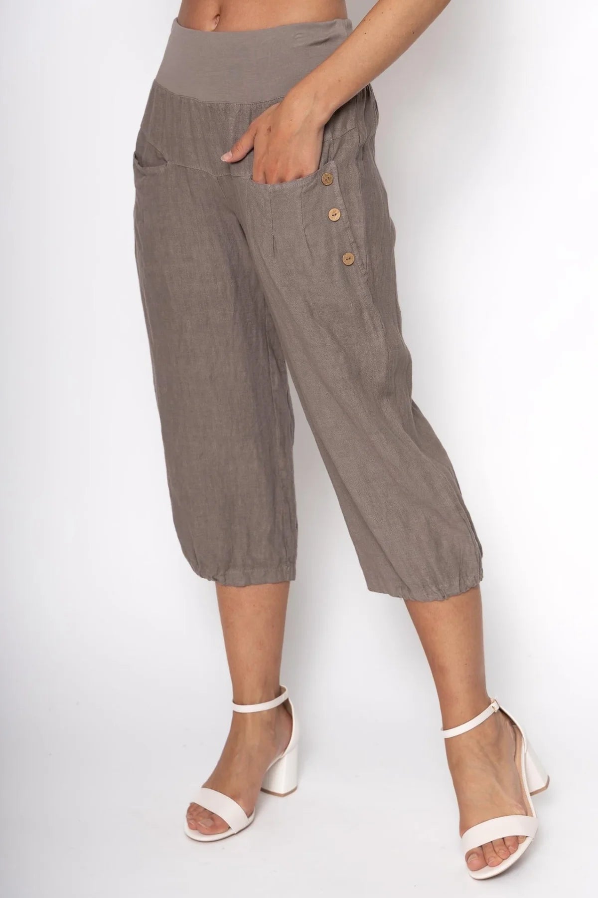French Linen Capri PT836-40 - Linen Luv