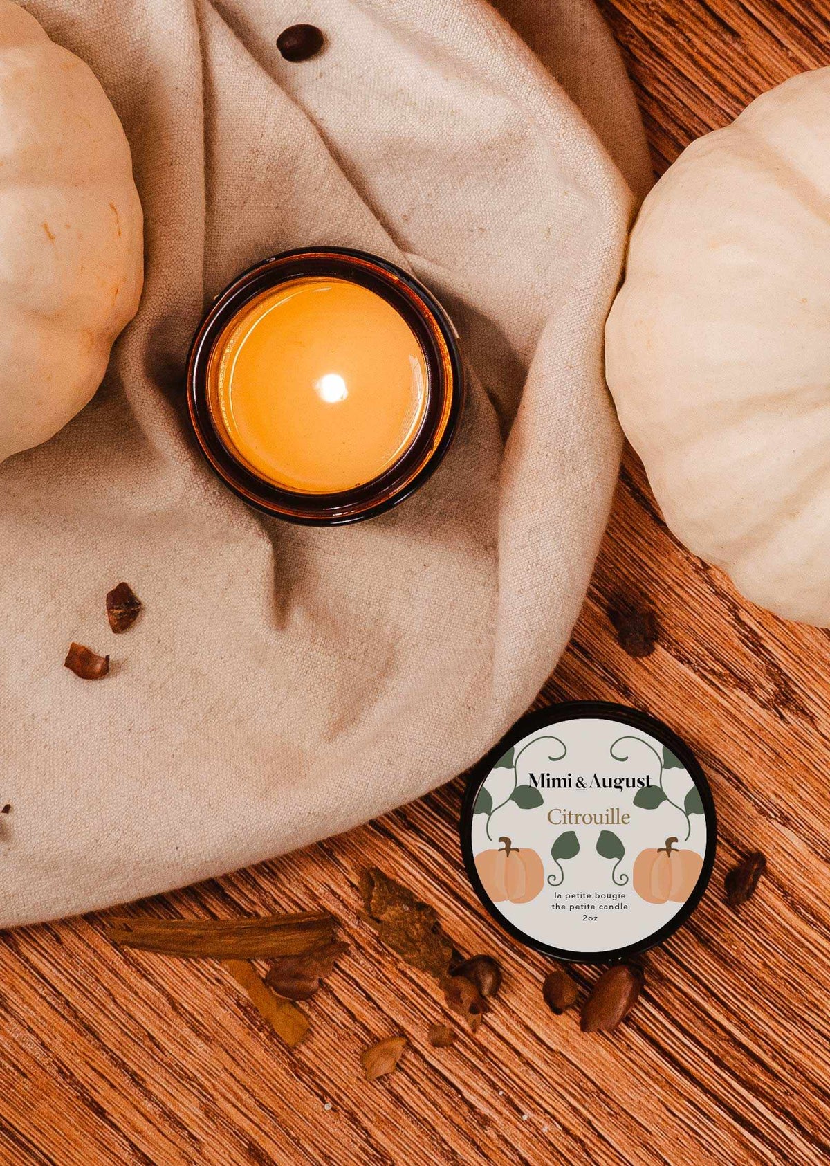 Citrouille –  2 oz Soy Candle: 2 oz