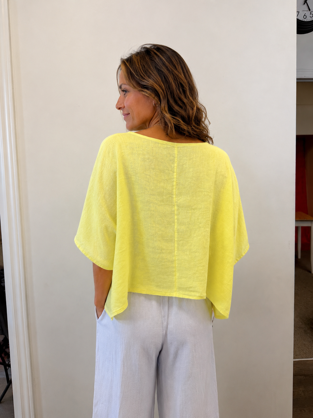 Top Yellow 6-SS26125-9 - Eternelle