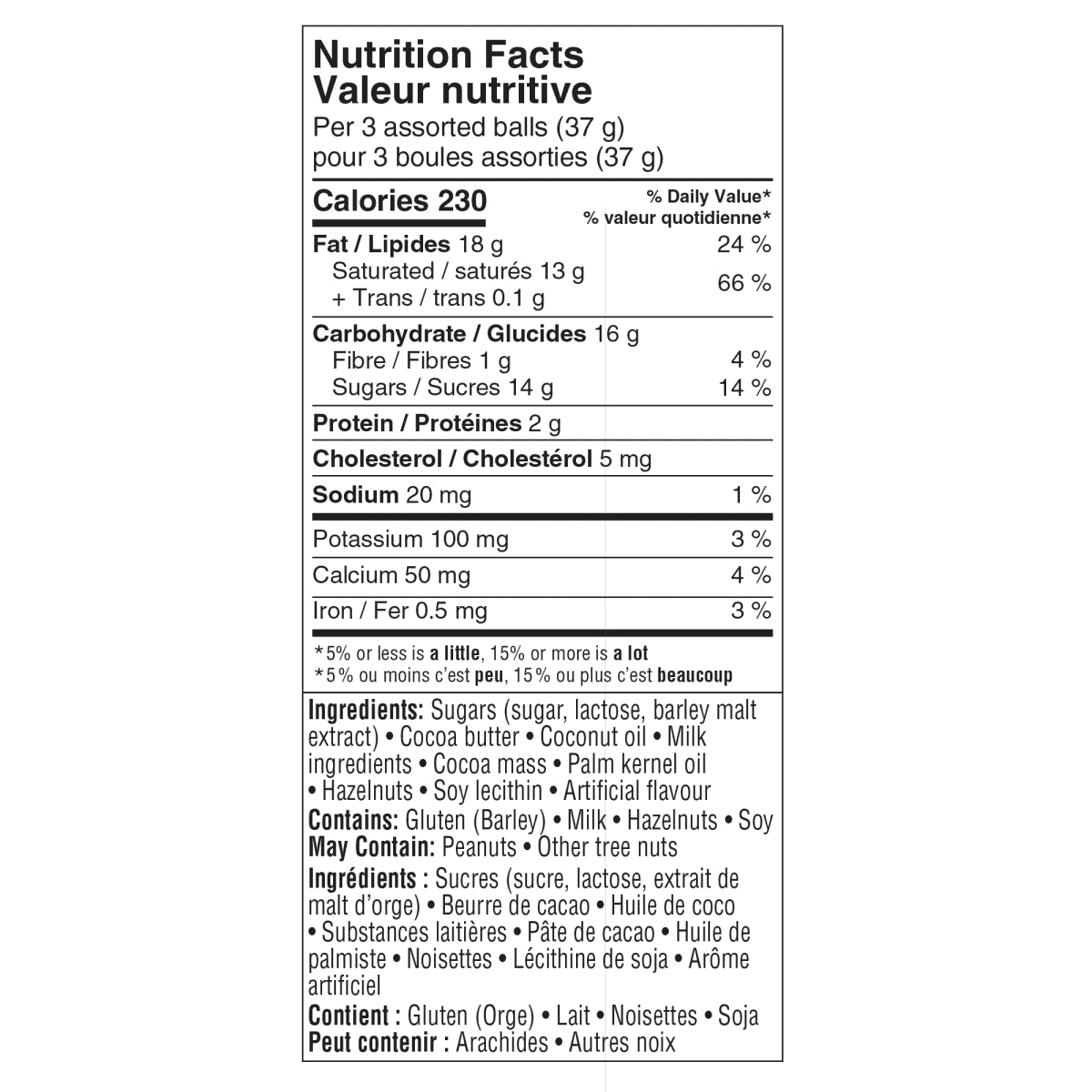 Lindt LINDOR Assorted Milk and Dark Chocolate Truffles Box, 156g