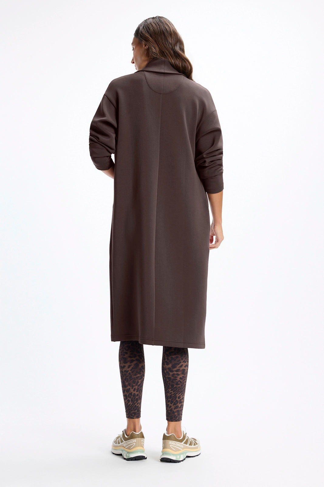 MPG Dreamweave Long Cardigan - Java, styled view