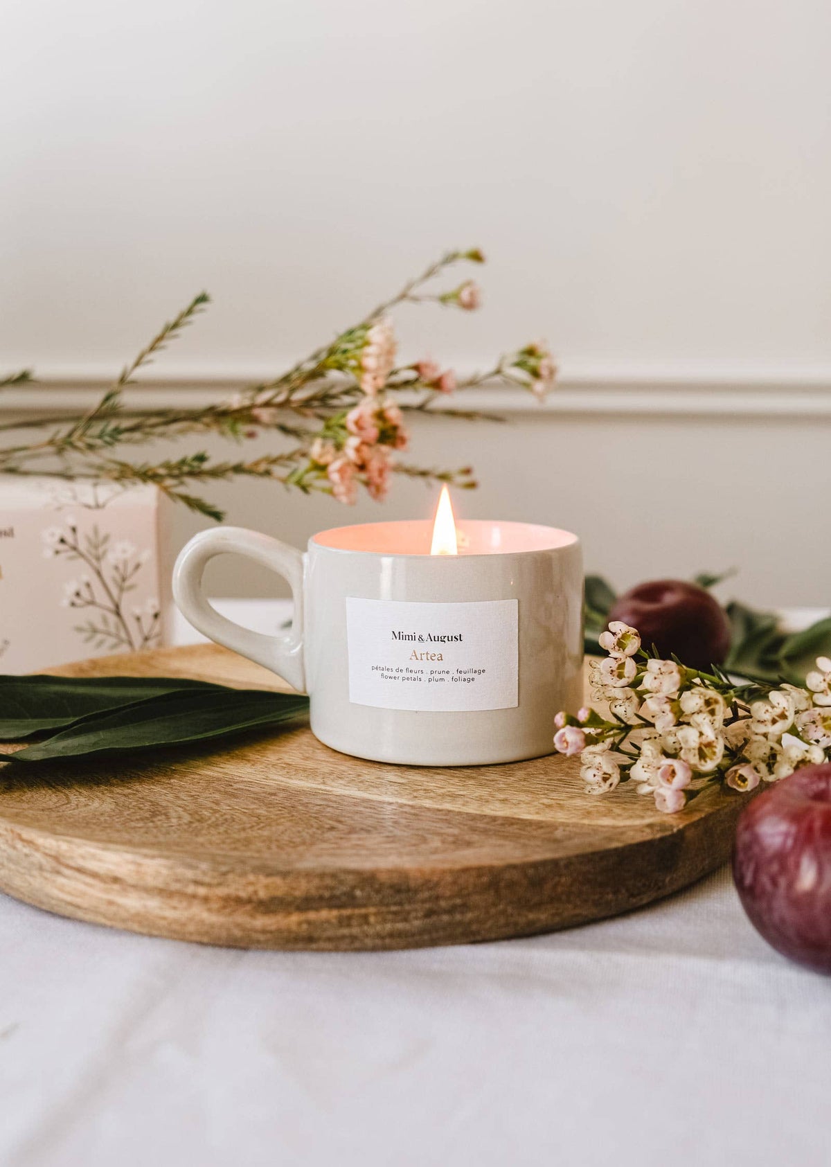 Artea reusable candle: 5.5 oz