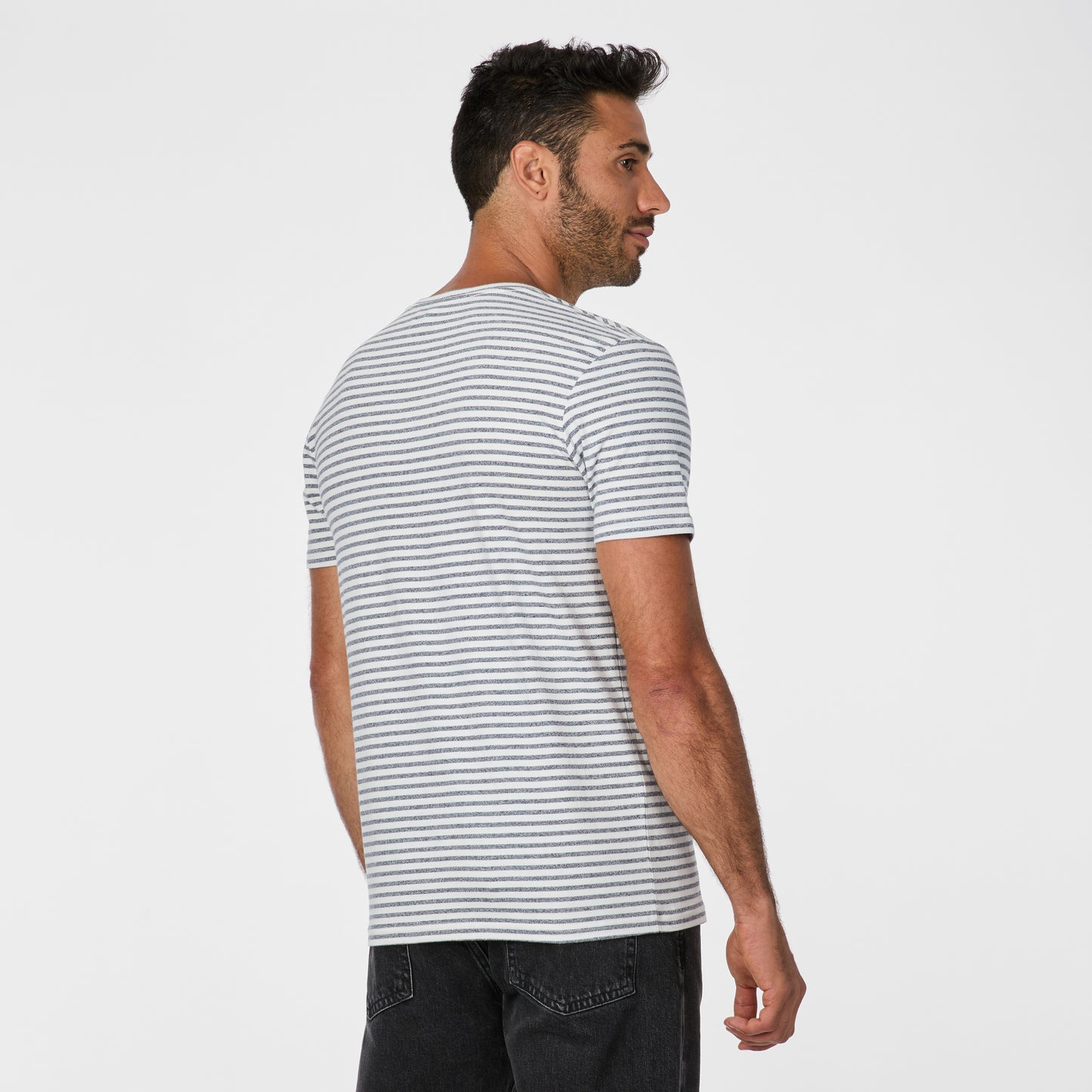 Paollo Stripe Gots 2612-15040 Navy - RAGWEAR