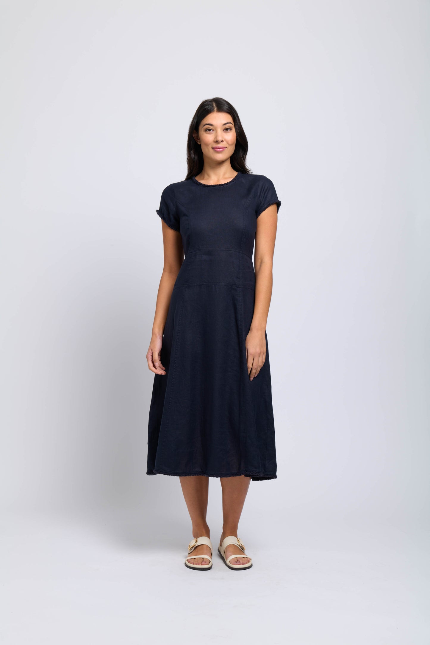 Fringe Event Dress FO7890 Midnight - FOIL