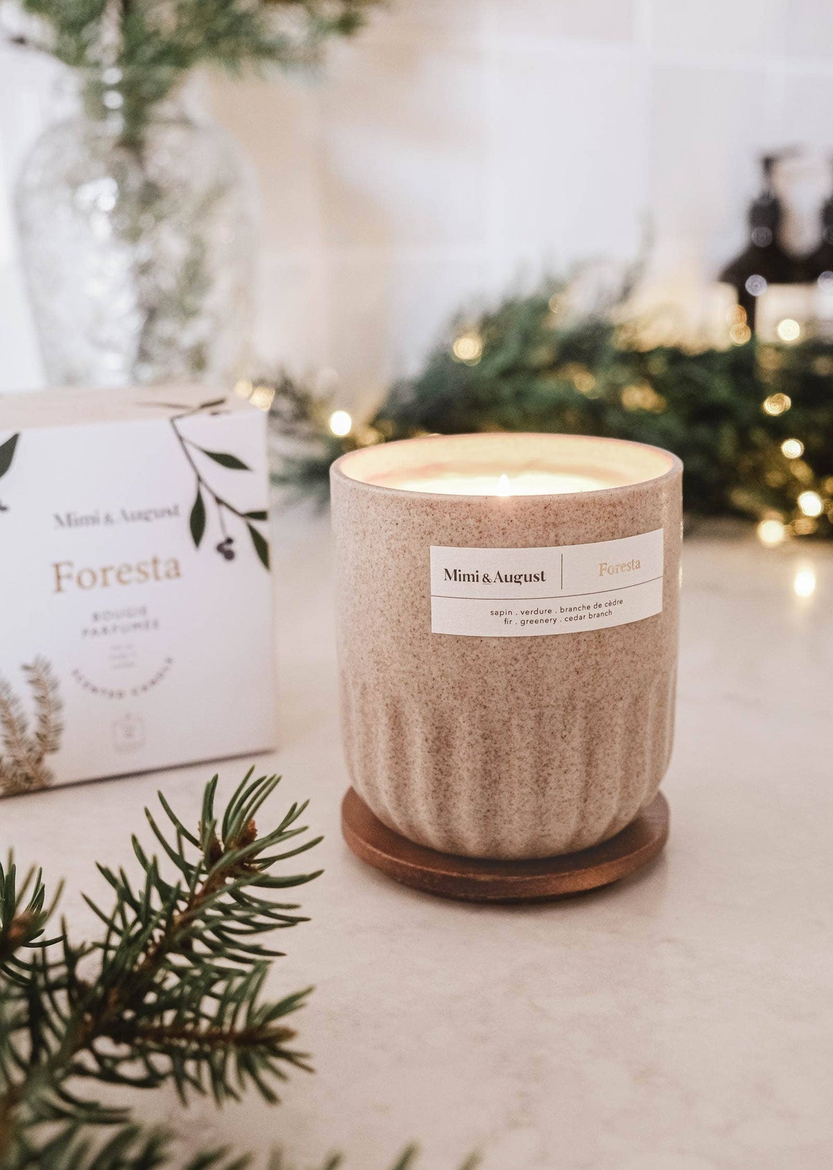 Foresta reusable candle: 5.5 oz