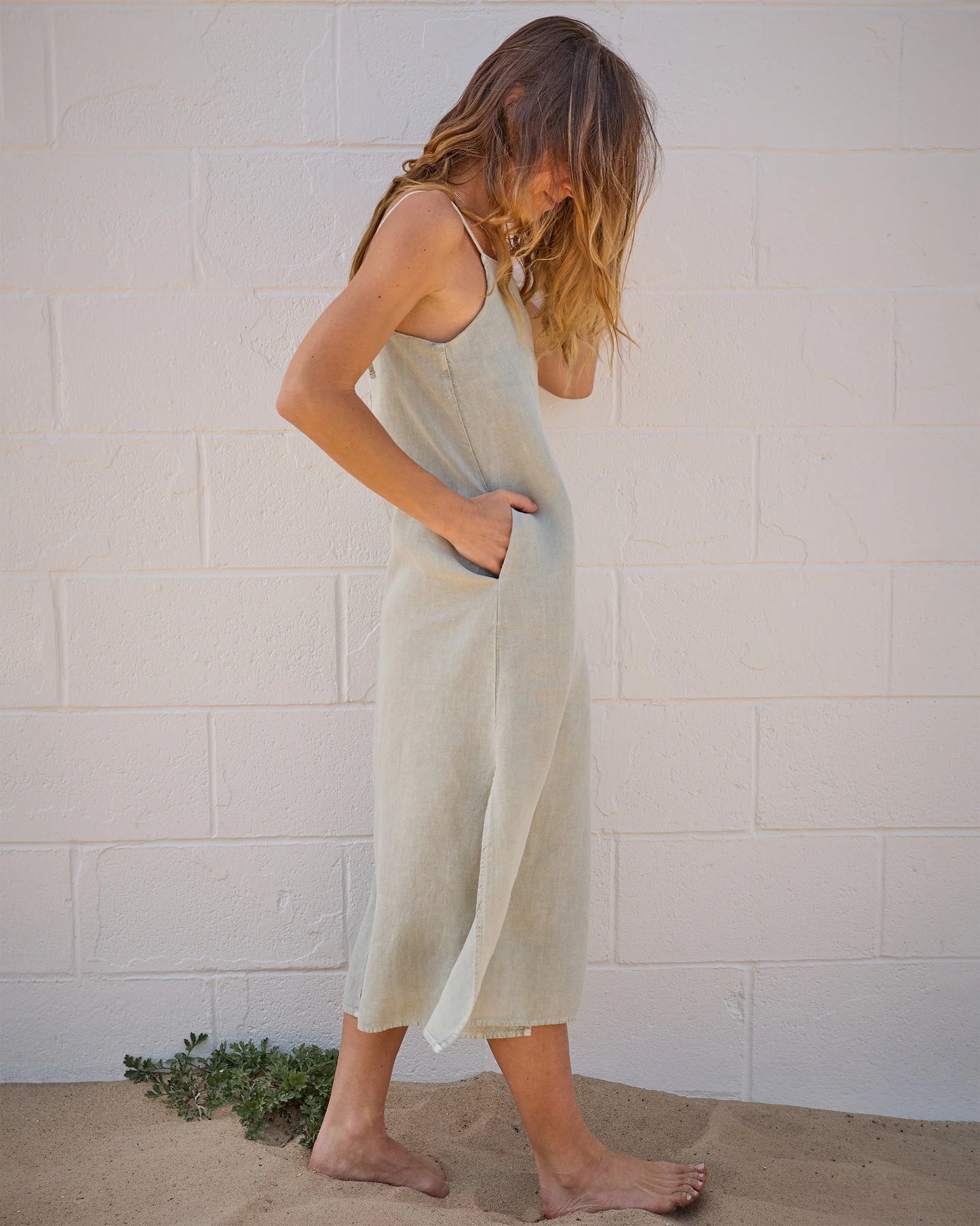 Women's Penny Slip / Seagrass - Alex Crane