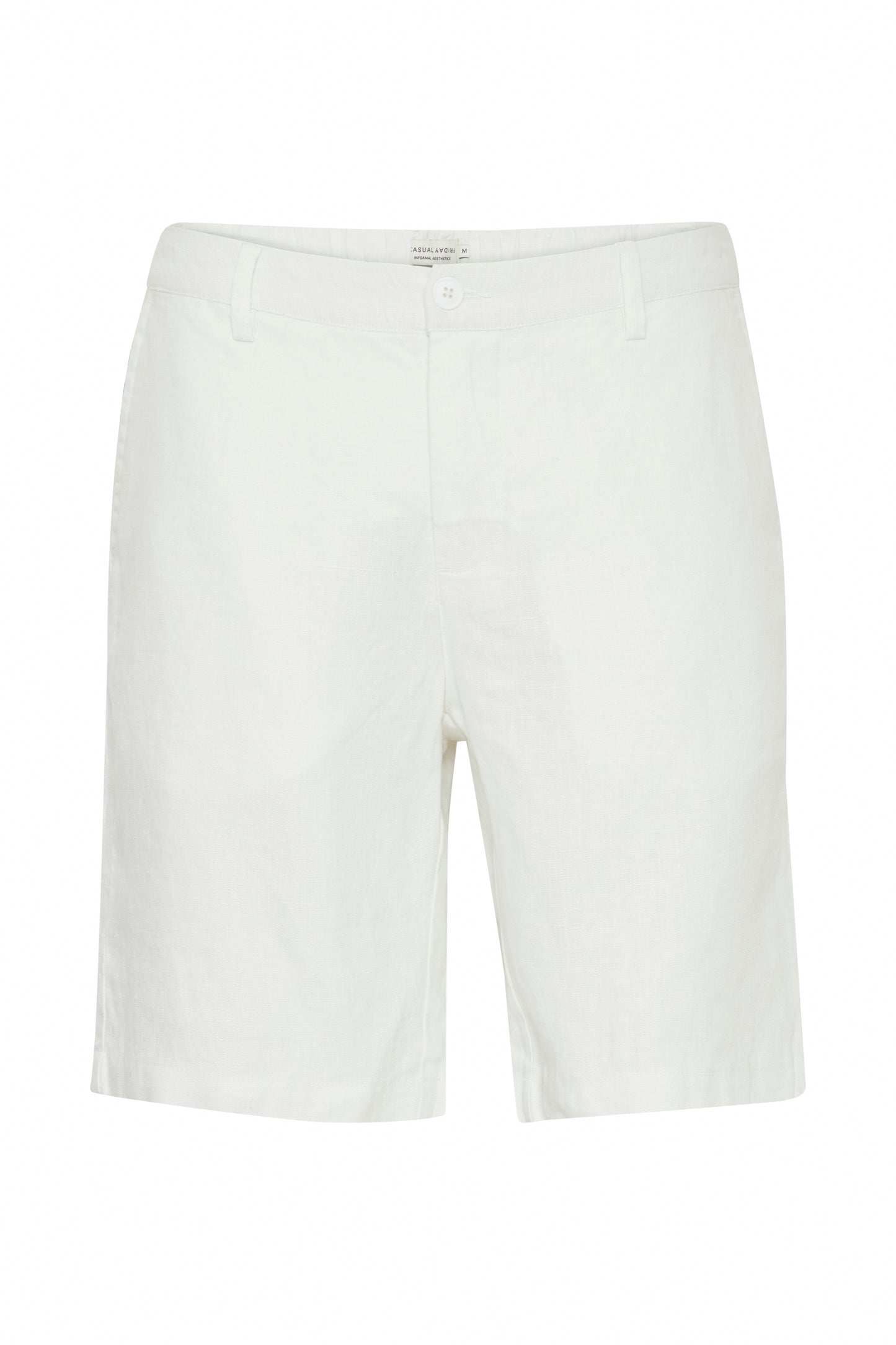 Linen Shorts White 20505166 - CASUAL FRIDAYS