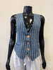 Linen Vest 08003 - Bella Amore