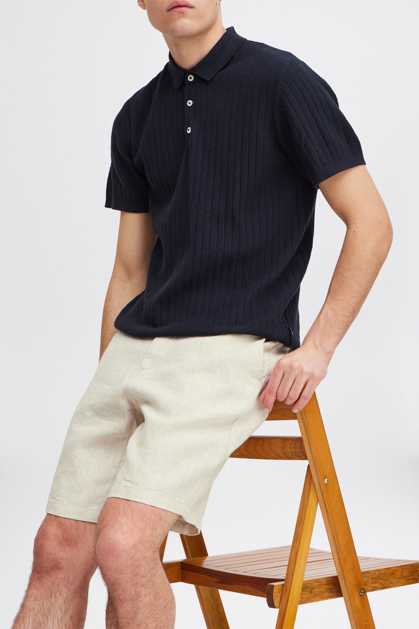 Linen Shorts 20505166 - CASUAL FRIDAYS